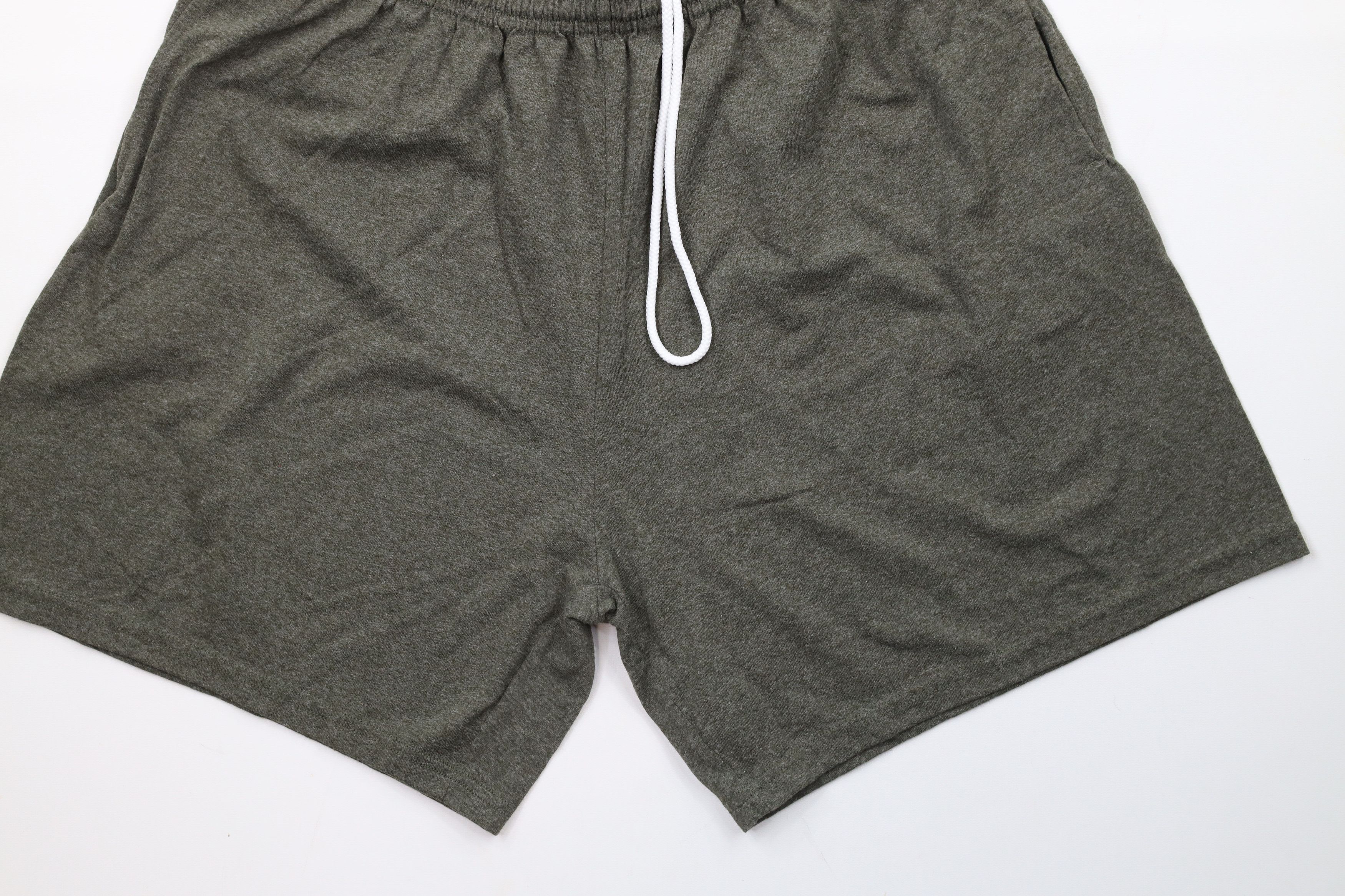 Vintage Vintage 90s Streetwear Above Knee Dad Shorts Heather Green Size US 36 / EU 52 - 4 Thumbnail