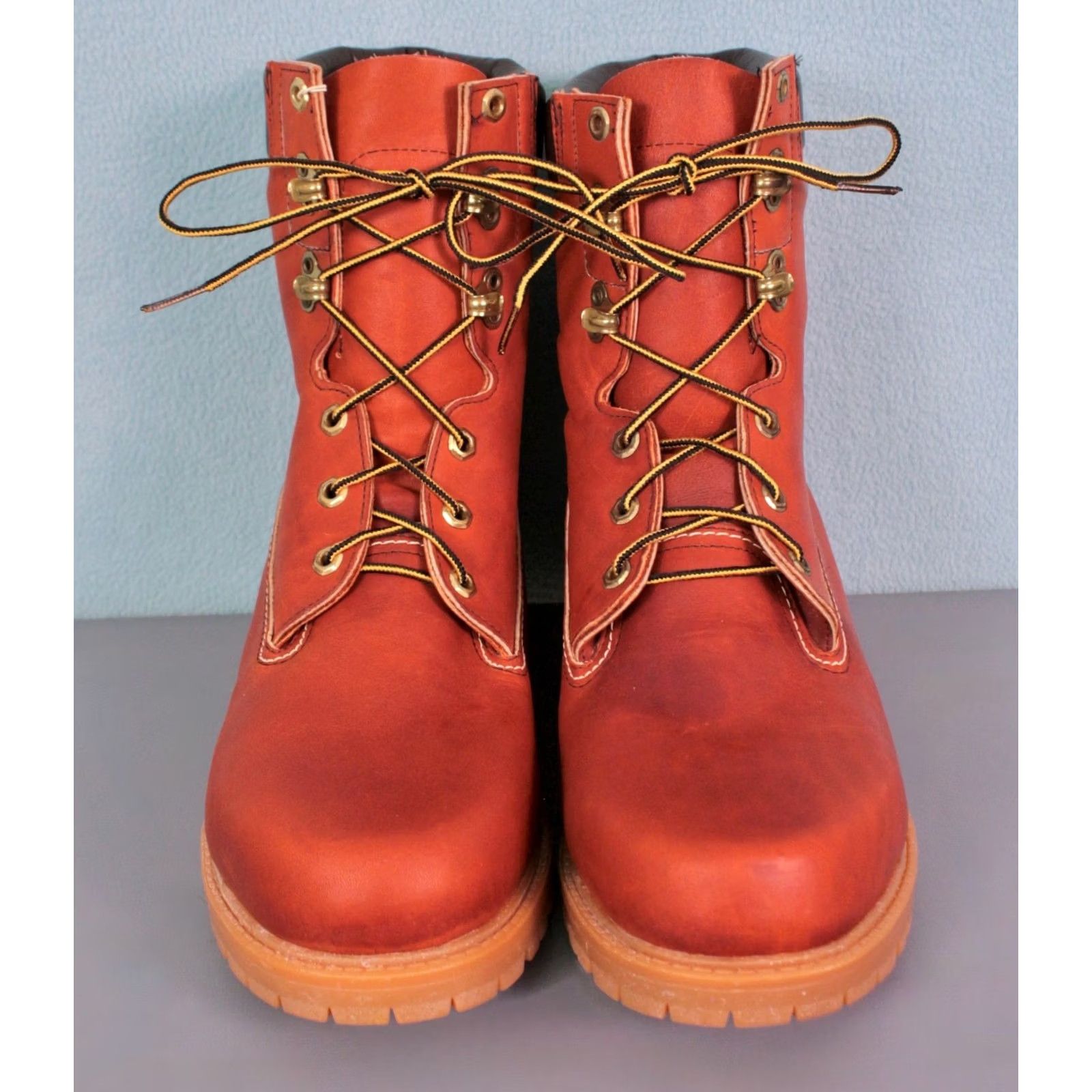 Vintage Herman Survivors Hunting Boots Mens VTG 1980s Leather 11.5 XW Brown Boots Outdoor Shoes Size US 12 / EU 45 - 2 Thumbnail