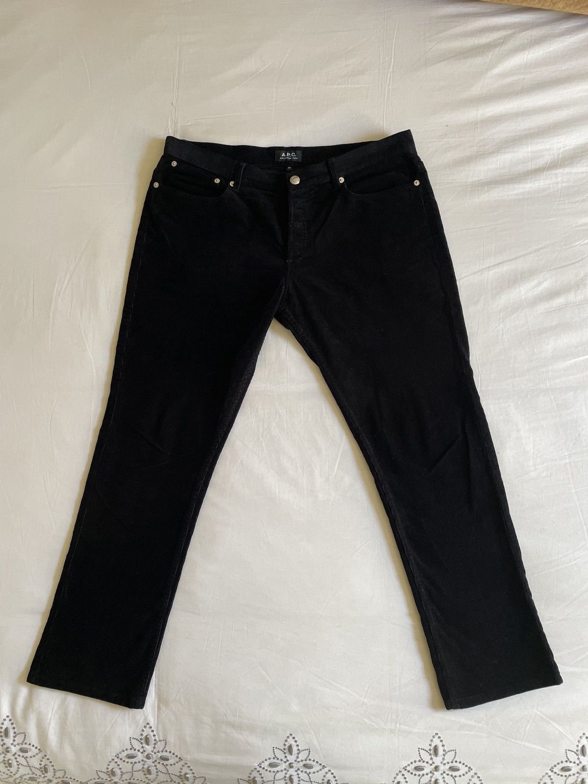 A.P.C. Rue Madame Paris Denim Corduroy Size US 34 / EU 50 - 2 Thumbnail