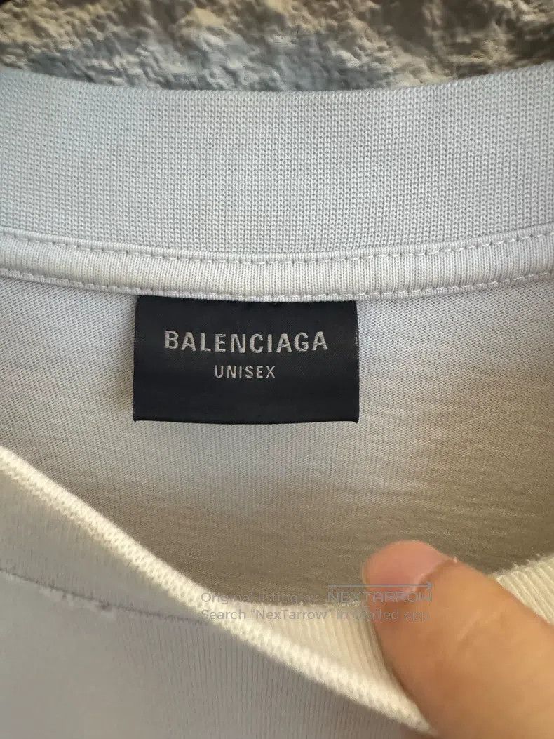 Balenciaga Balenciaga Logo Printed Round Neck Loose Short Sleeve T-Sh Size US L / EU 52-54 / 3 - 2 Thumbnail