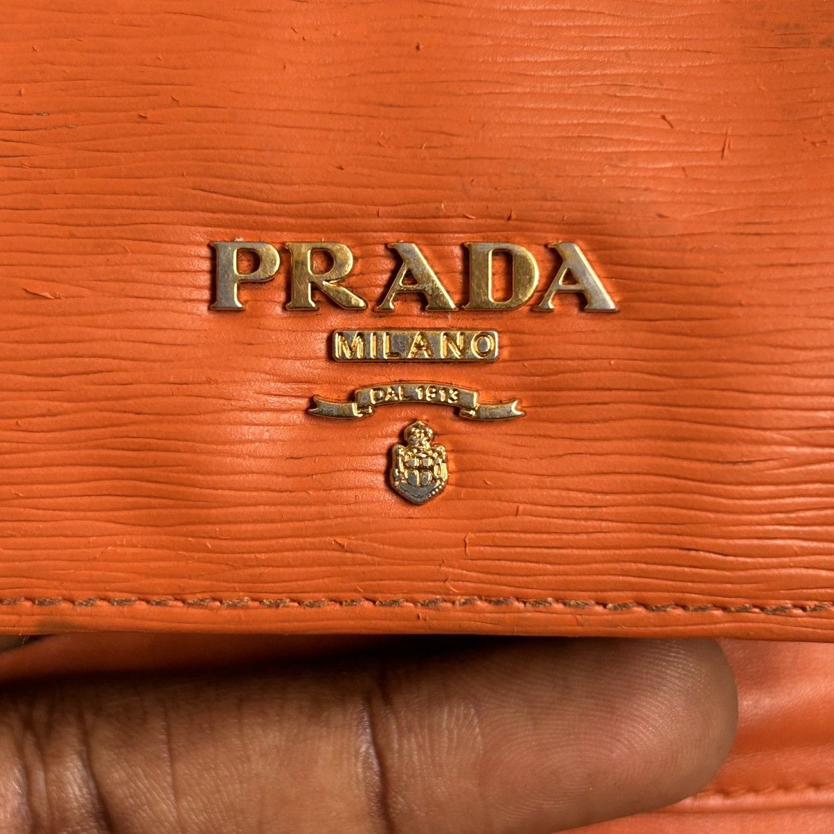 Prada Prada Leather Wallet Size ONE SIZE - 2 Thumbnail