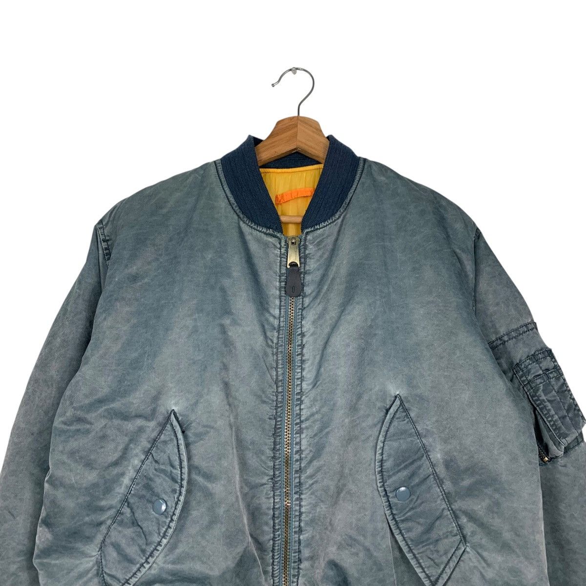 Vintage Vintage MA1 Bomber Jacket Flight Jacket #2127-C93 Size US M / EU 48-50 / 2 - 4 Thumbnail