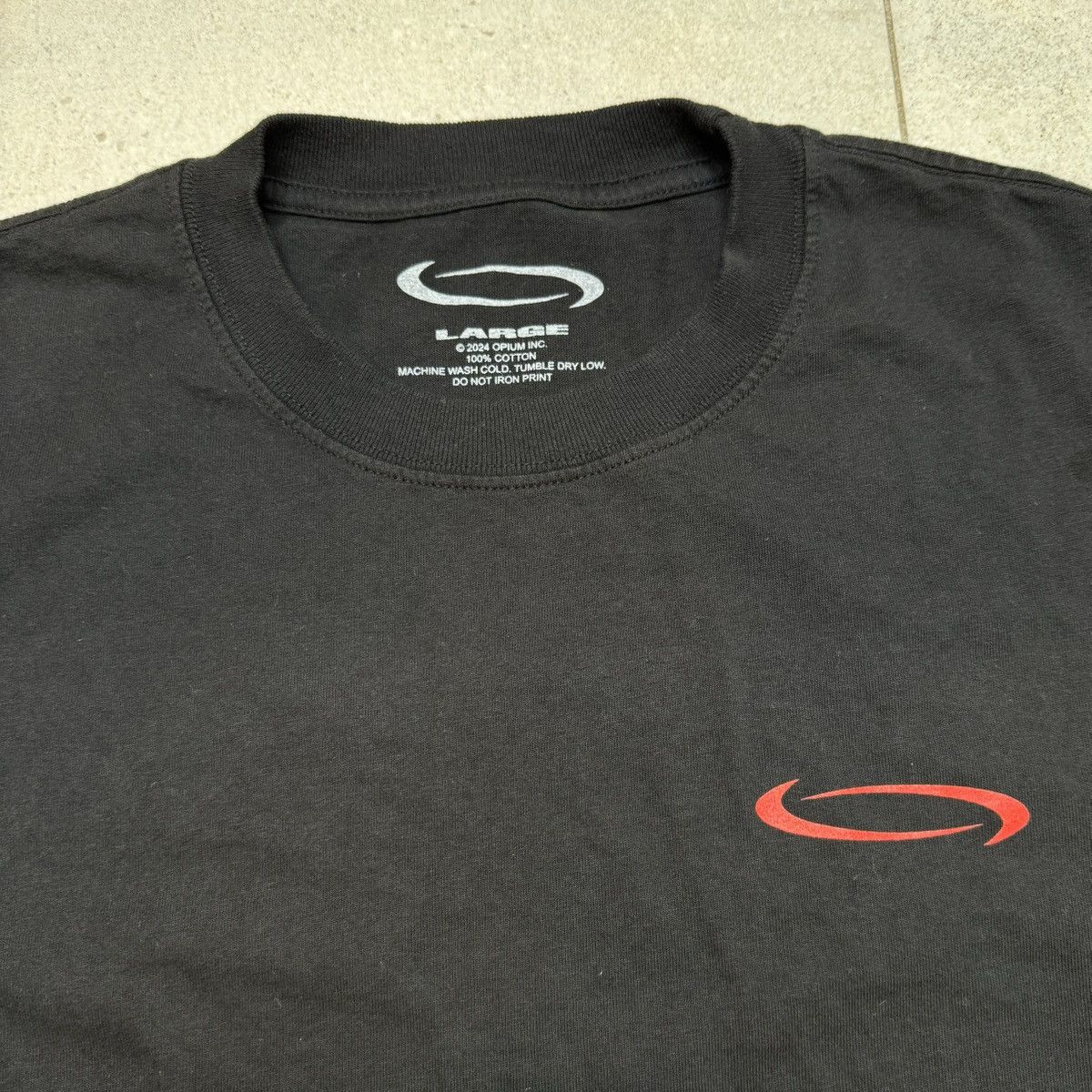 Other Opium ComplexCon '24 Trap Auhtority Tee Black SIZE LARGE Size US L / EU 52-54 / 3 - 4 Thumbnail
