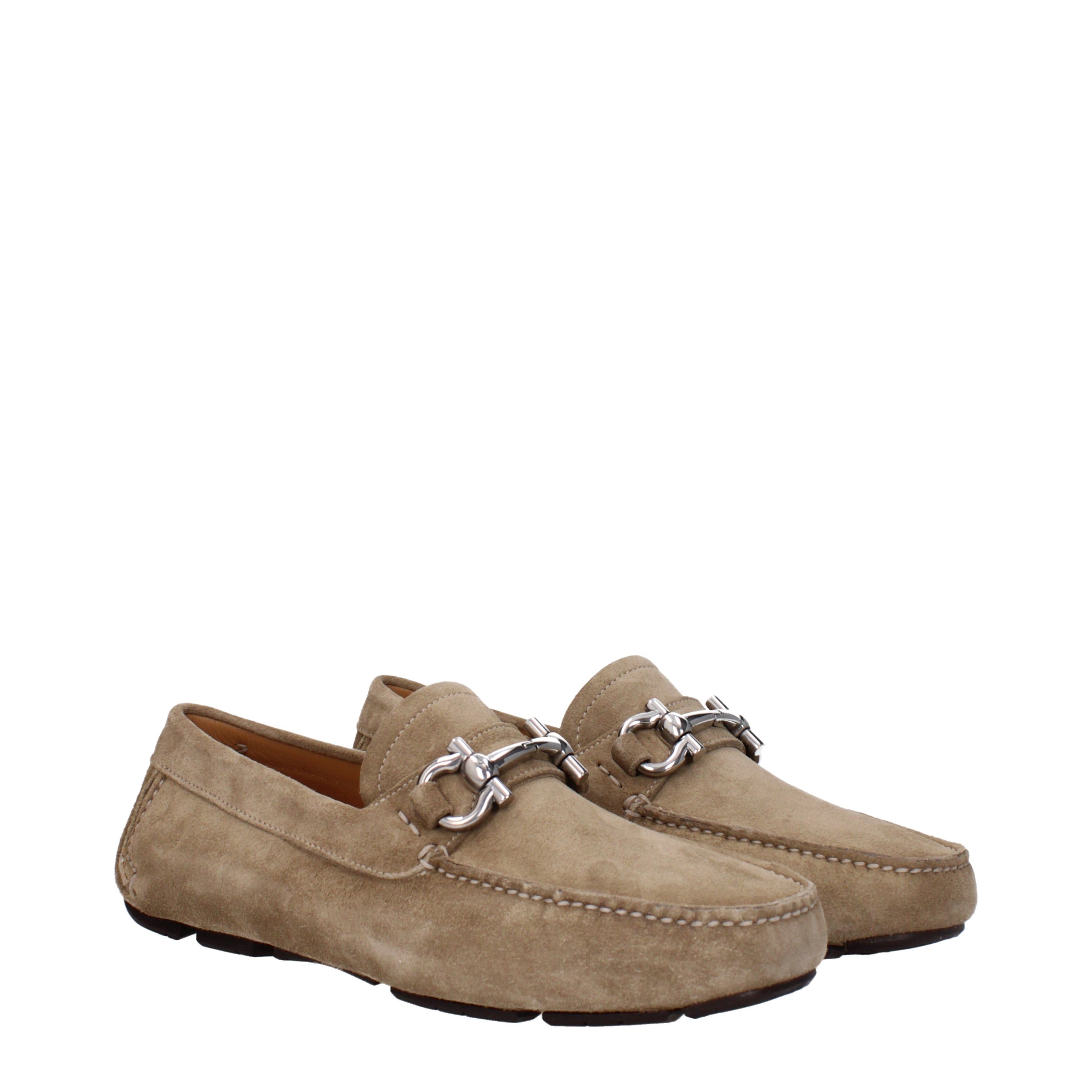 Salvatore Ferragamo Men's Loafers in Suede Size US 5 / EU 37 - 1 Thumbnail