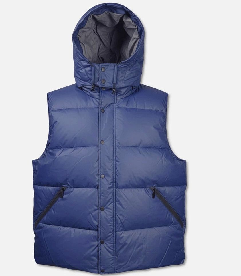 Hunter Hunter Puffer Vest Chiswell Oceano Blue ( XL ) Size US XL / EU 56 / 4 - 1 Thumbnail