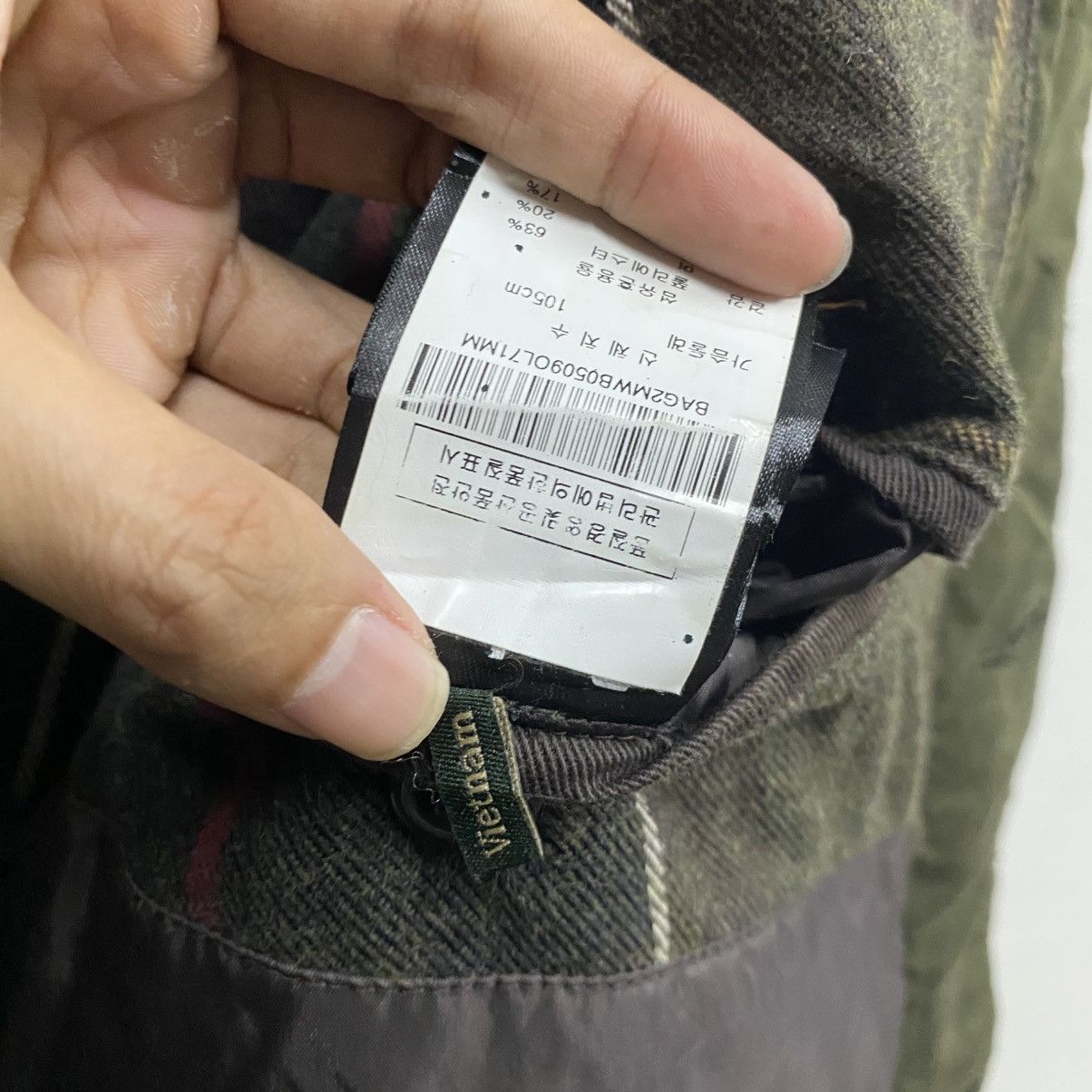 Barbour BARBOUR CLASSIC TARTAN QUILTED CORDUROY JACKETS Size US M / EU 48-50 / 2 - 19 Thumbnail