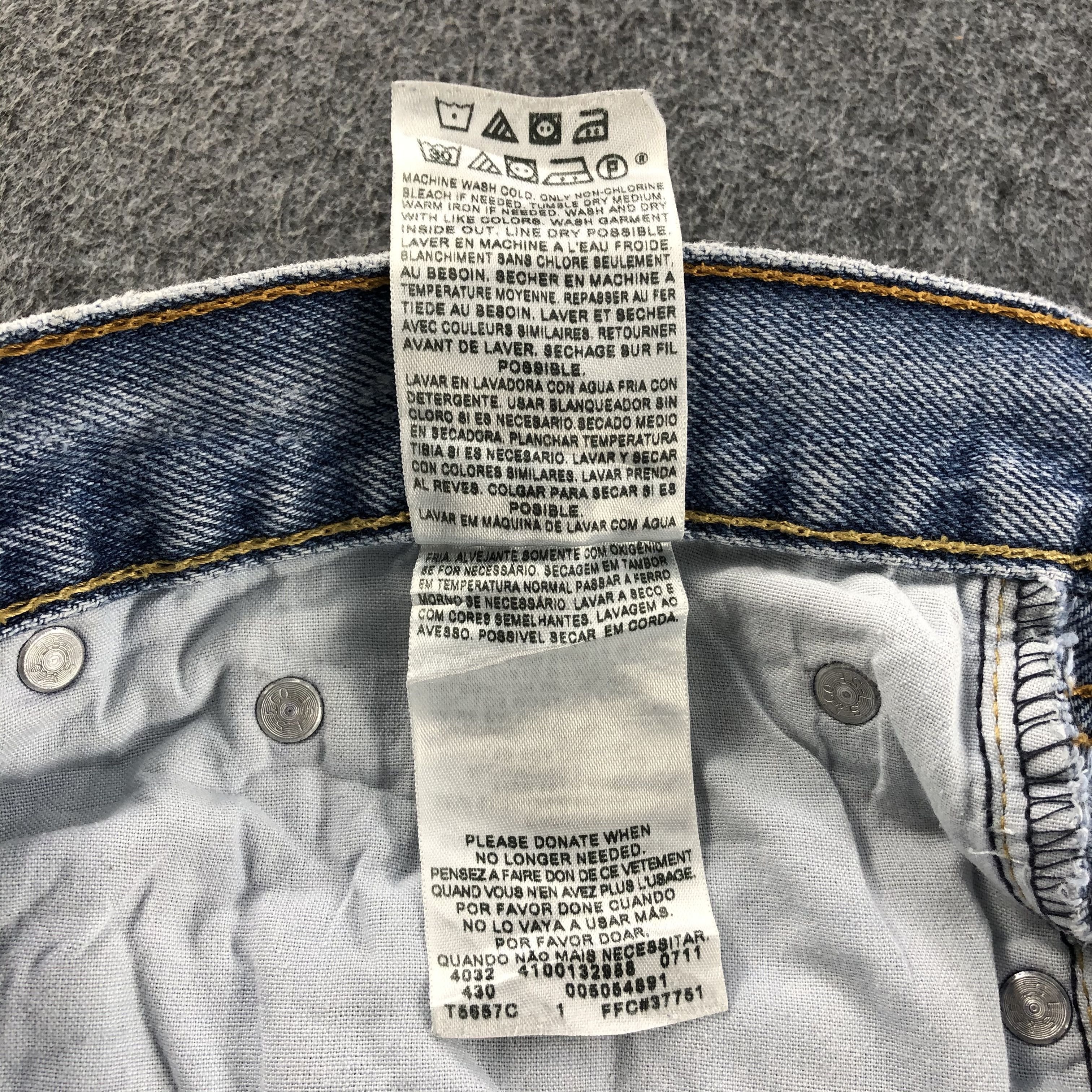 Levi's Light Wash Vintage Levis 505 Jeans-J1179 Size US 37 - 11 Thumbnail