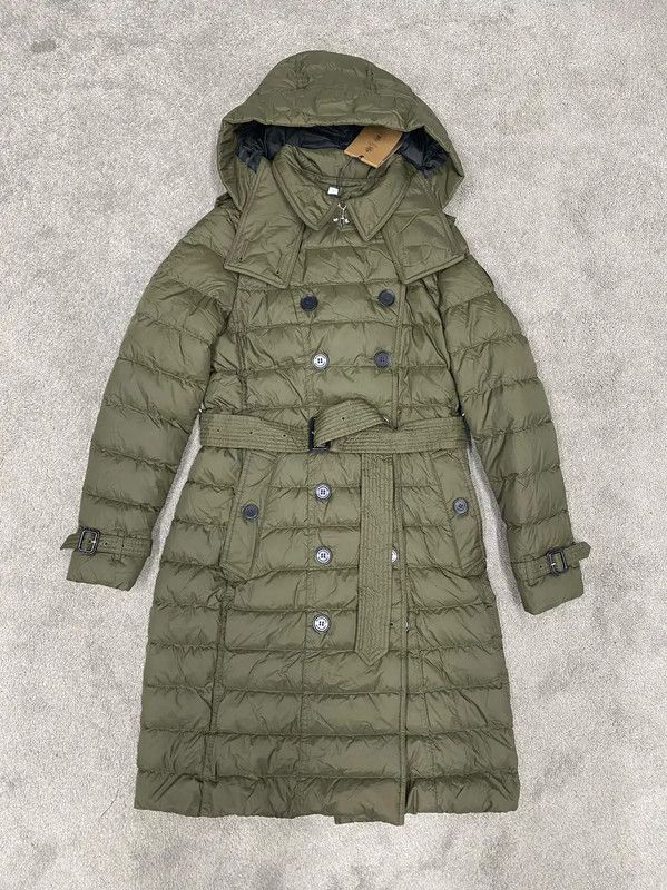 Burberry Burberry Green Women's Down Coat Size XS / US 0-2 / IT 36-38 - 1 Thumbnail