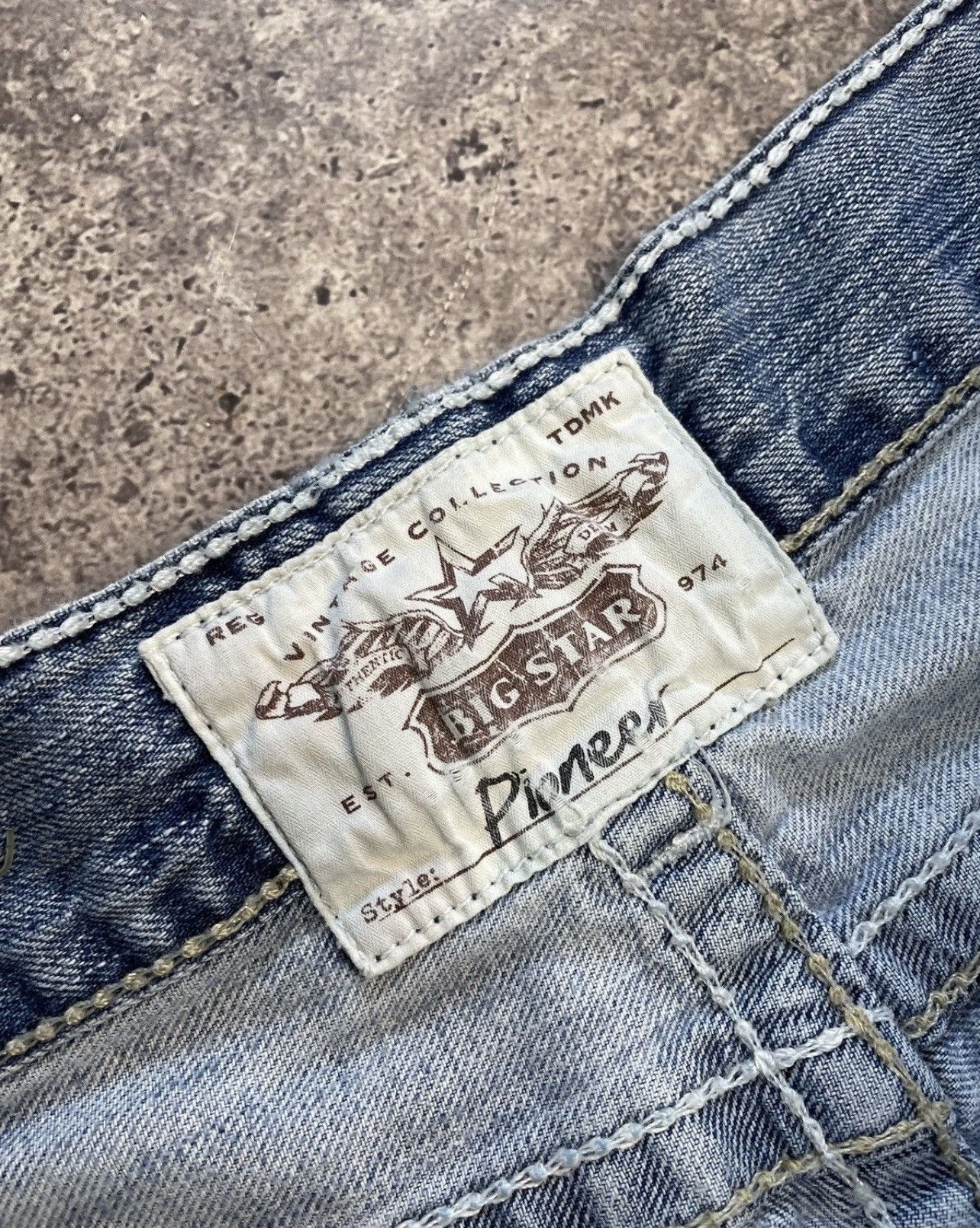 True Religion Vintage Y2K Big Star Like True Religion Y2K Distressed Jeans Size US 36 / EU 52 - 18 Thumbnail