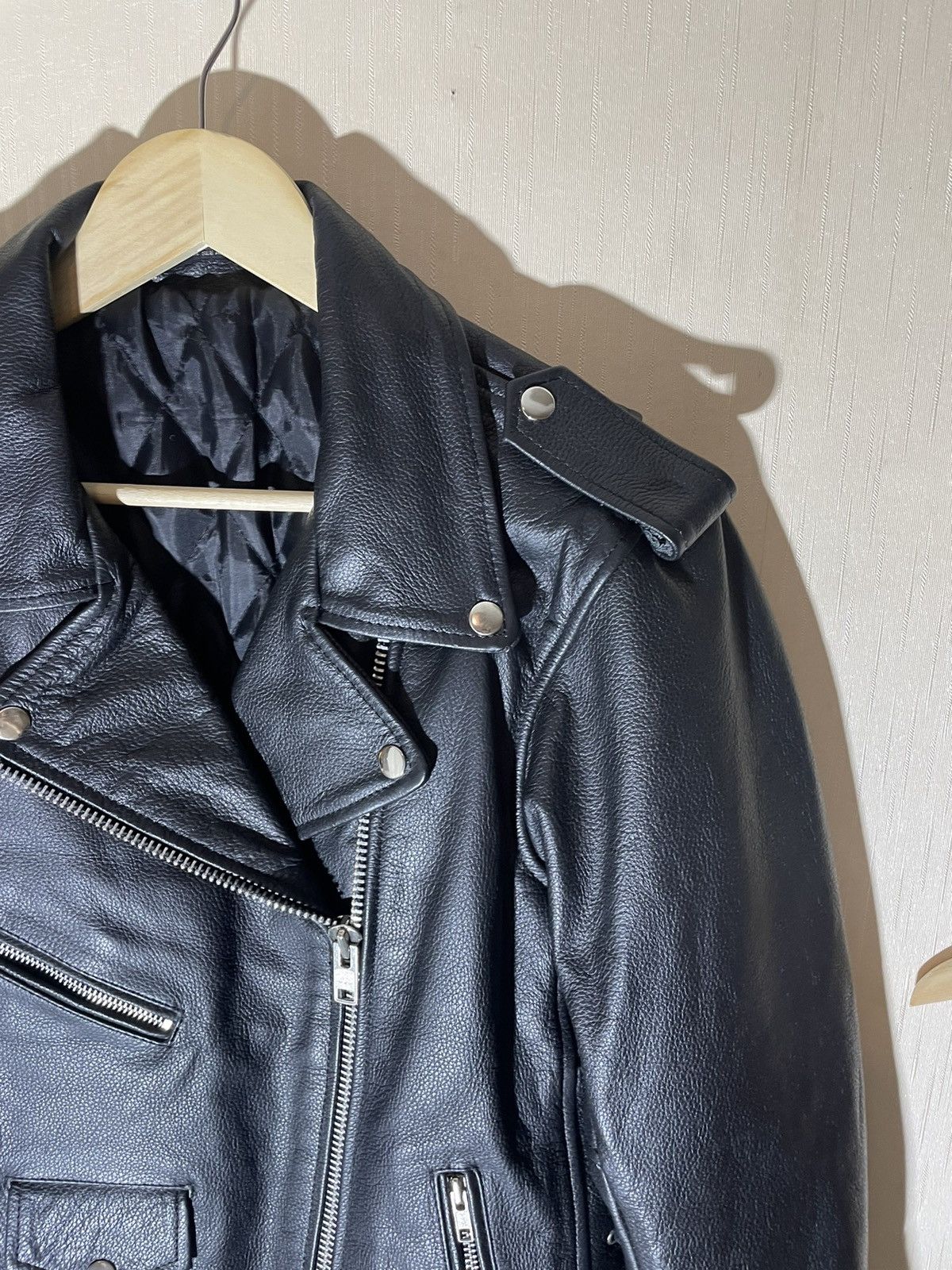 Japanese Brand × Vintage × Yohji Yamamoto Yohji Yamamoto Y’s vintage leather biker jacket Size US S / EU 44-46 / 1 - 2 Thumbnail