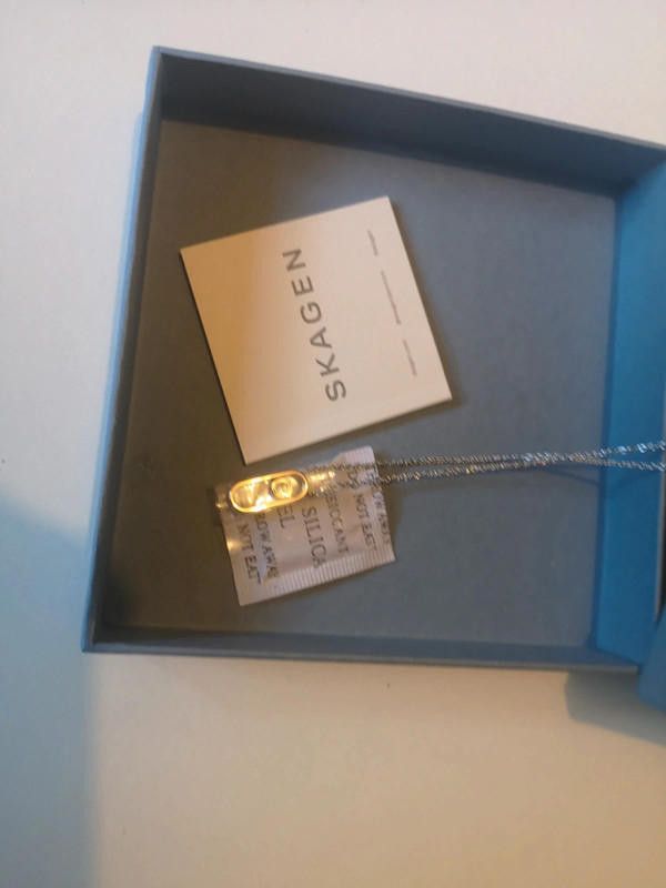 Skagen Skagen gold plated women's necklace new lovely gift Size ONE SIZE - 6 Thumbnail