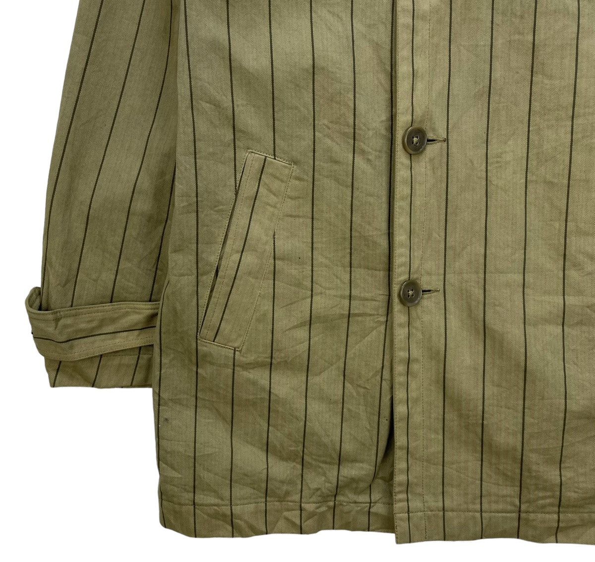 Japanese Brand 🔥Vintage Japanese Brand First Aid Worker Stripe Jacket Size US S / EU 44-46 / 1 - 5 Thumbnail
