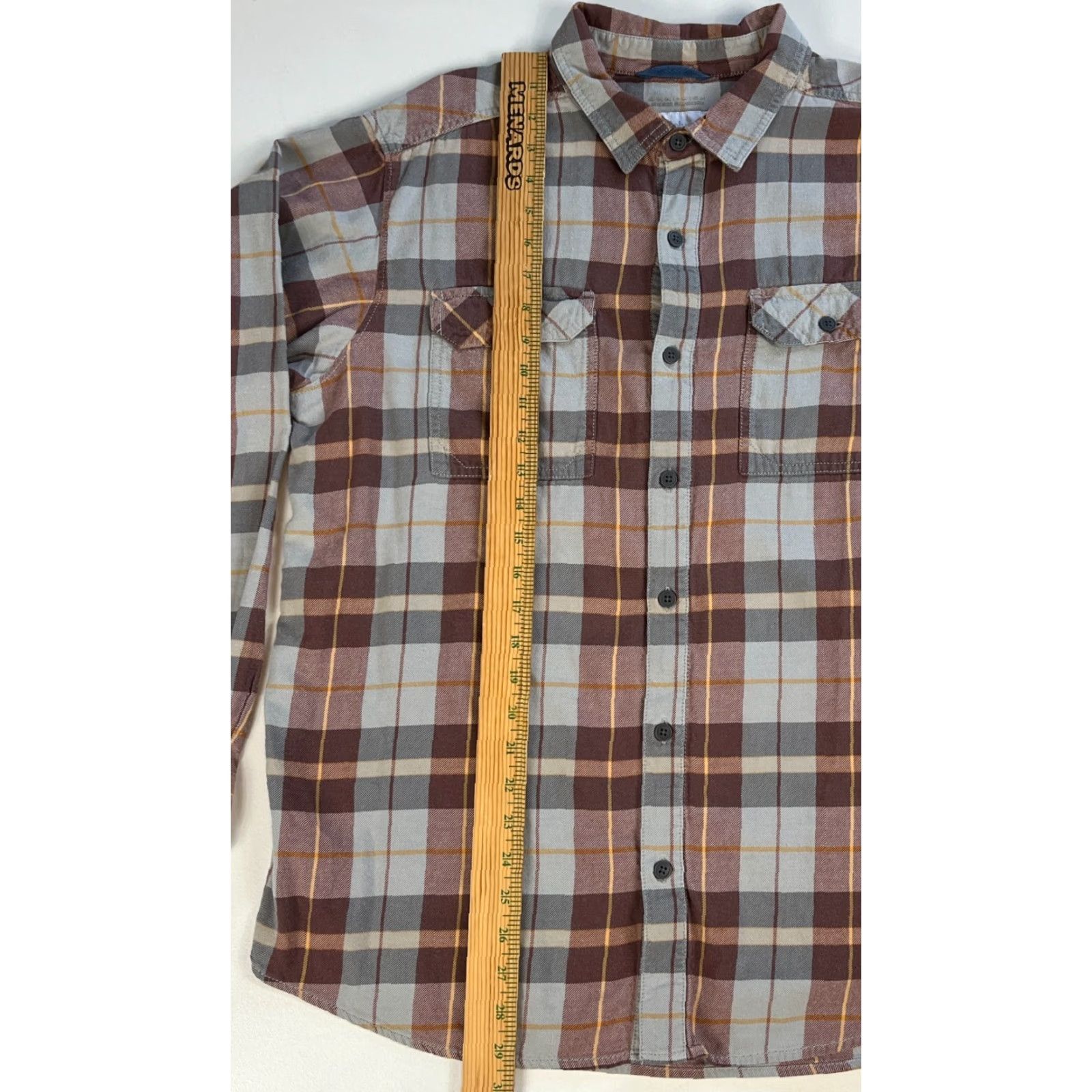 Vintage Columbia Men's Plaid Flannel Shirt Omni-Wick Advanced Evaporation Sz L Size US L / EU 52-54 / 3 - 7 Thumbnail