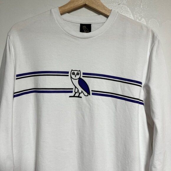 October's Very Own OVO Long Sleeve Shirt – Medium – White Size US M / EU 48-50 / 2 - 6 Thumbnail