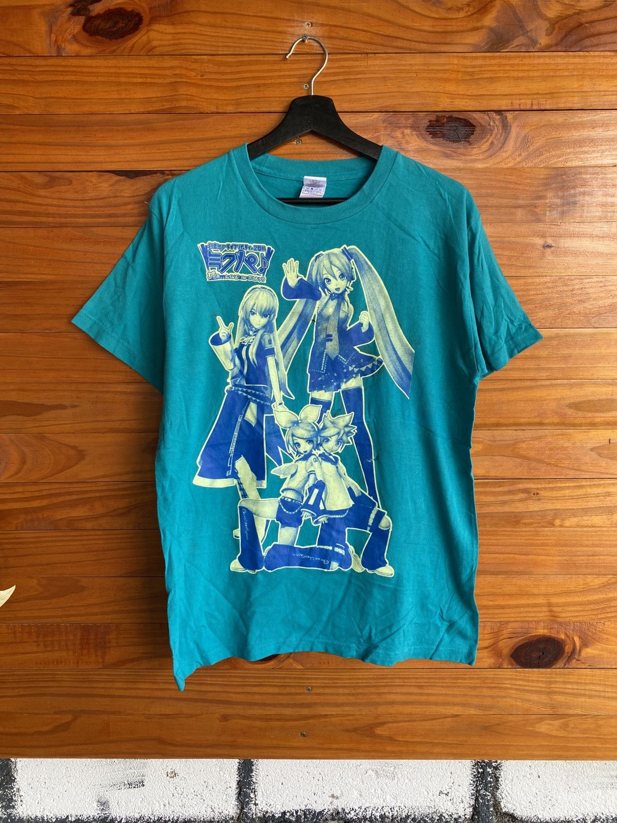 Anime Vintage Hatsune Miku Live in Tokyo 2011 – Official Vocaloid Size US M / EU 48-50 / 2 - 3 Thumbnail