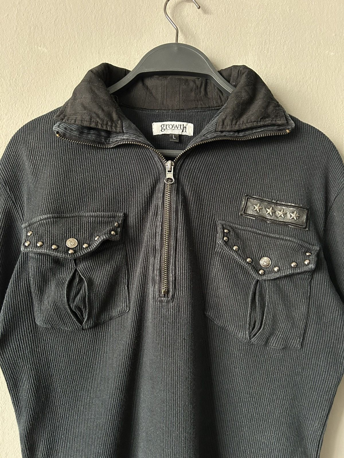 In The Attic Gothic Punk In The Attic Halfzipper Size US L / EU 52-54 / 3 - 2 Thumbnail
