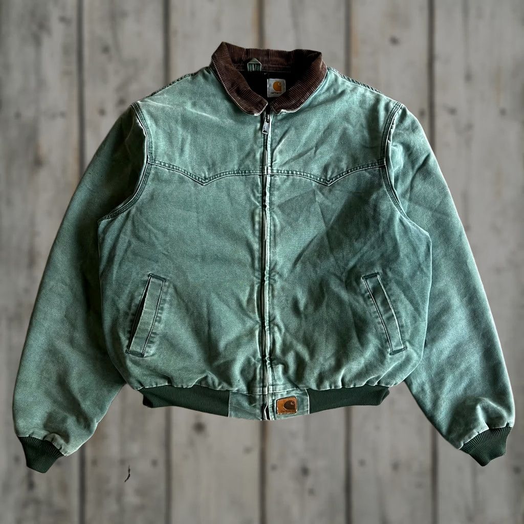 Carhartt Carhartt Jacket, J102 MOS, Moss Green, Mesh Lined Santa