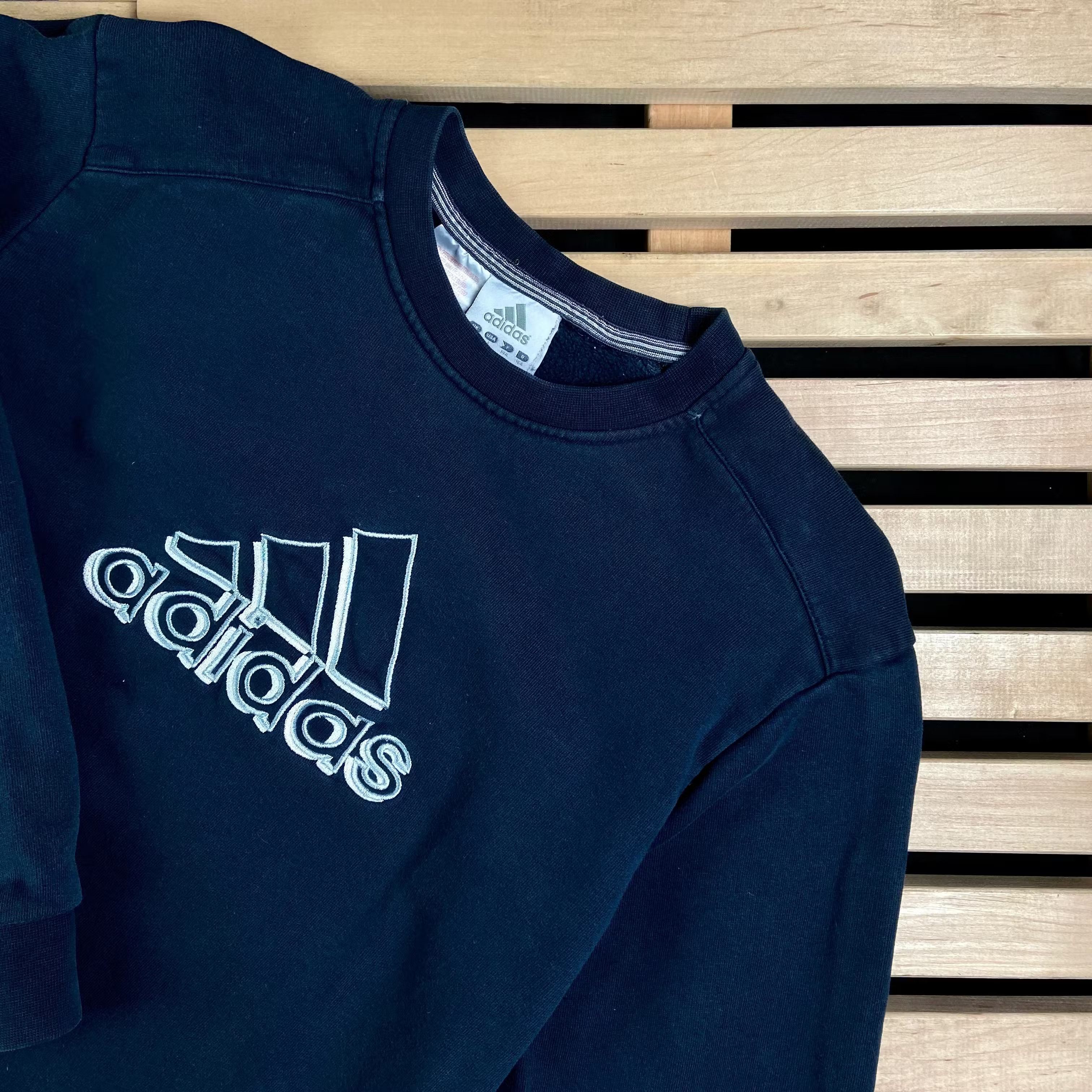Adidas × Vintage Mens Sweatshirt Adidas Vintage Big Logo Size XS Size US XS / EU 42 / 0 - 2 Thumbnail