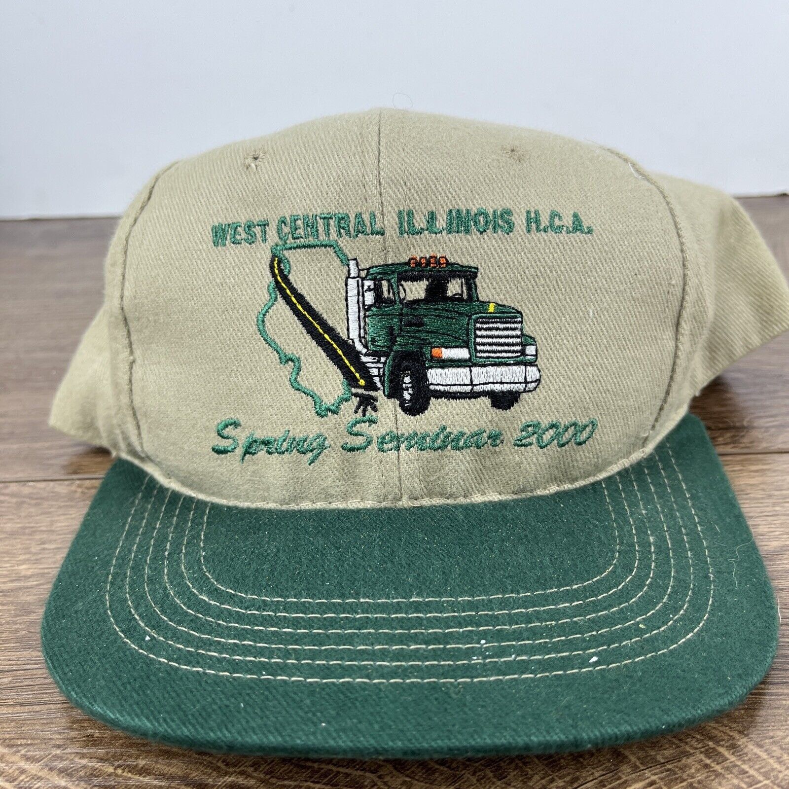 Other West Central Illinois Hat Brown Hat Adjustable Snapback Adul Size ONE SIZE - 1 Thumbnail