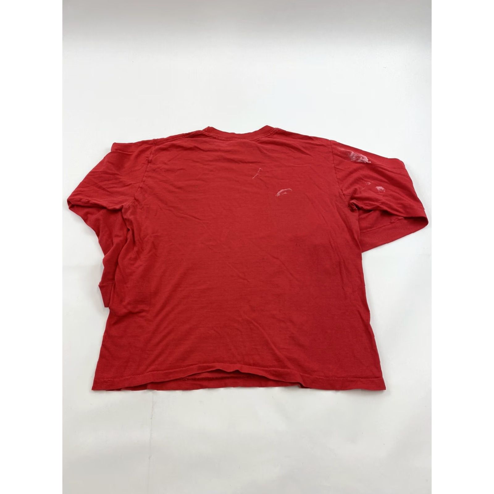 Vintage VINTAGE T Plus Long Sleeve T Shirt Mens Large Red Made in USA Size US L / EU 52-54 / 3 - 2 Thumbnail