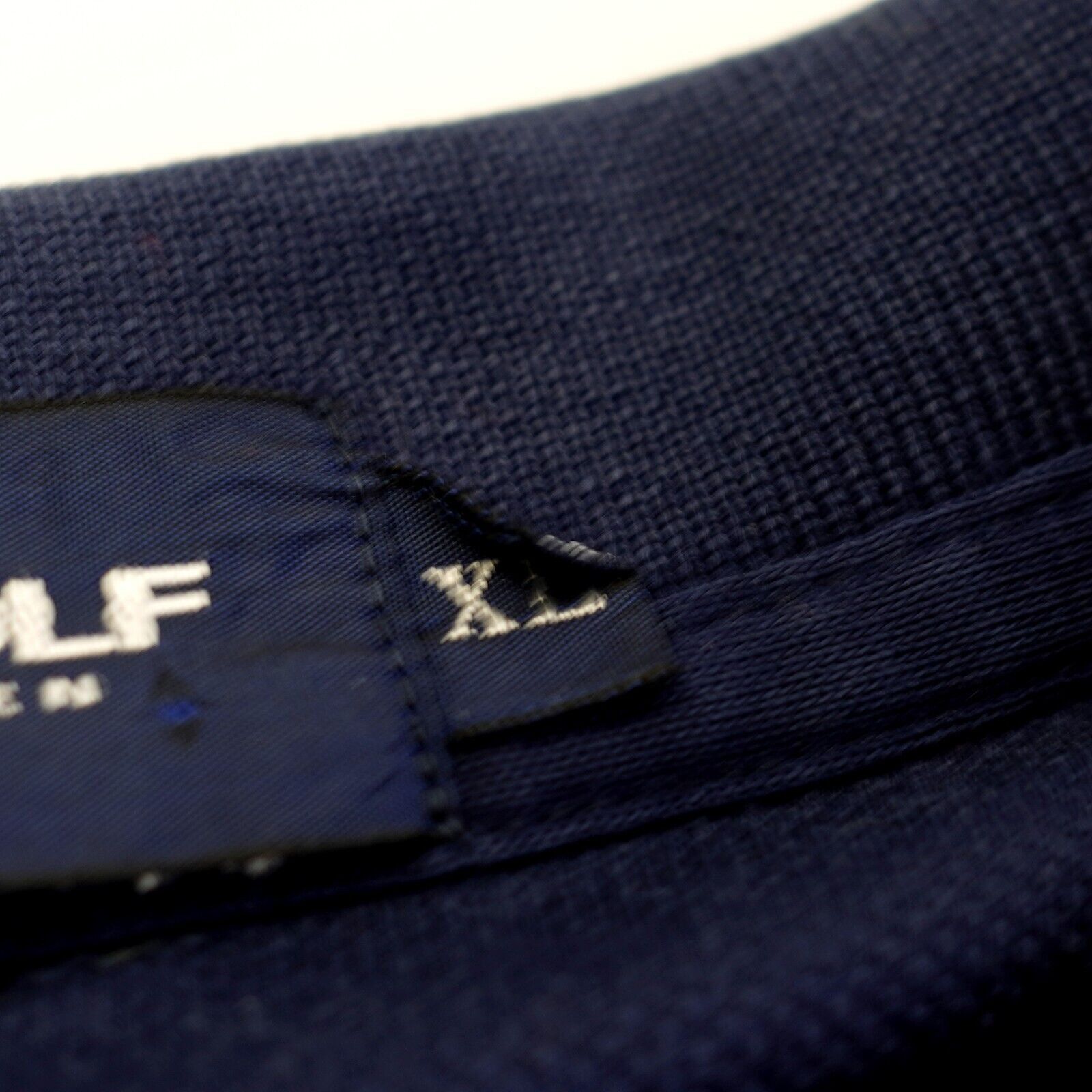Ralph Lauren Polo Golf Ralph Lauren Blue Solid XL Cotton Polo Collared Sh Size US XL / EU 56 / 4 - 11 Thumbnail