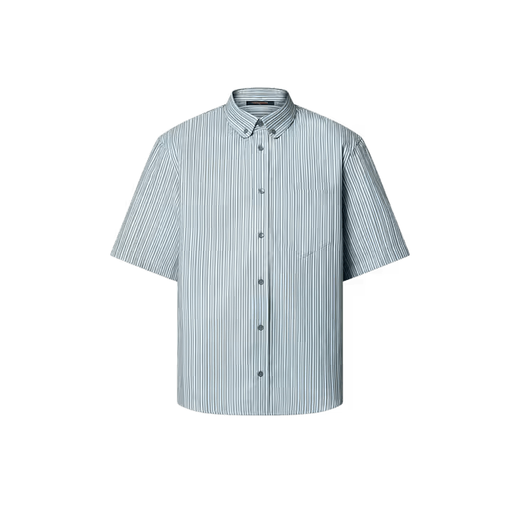 LV x Park Seo-Bo Cotton Short-Sleeved Shirt