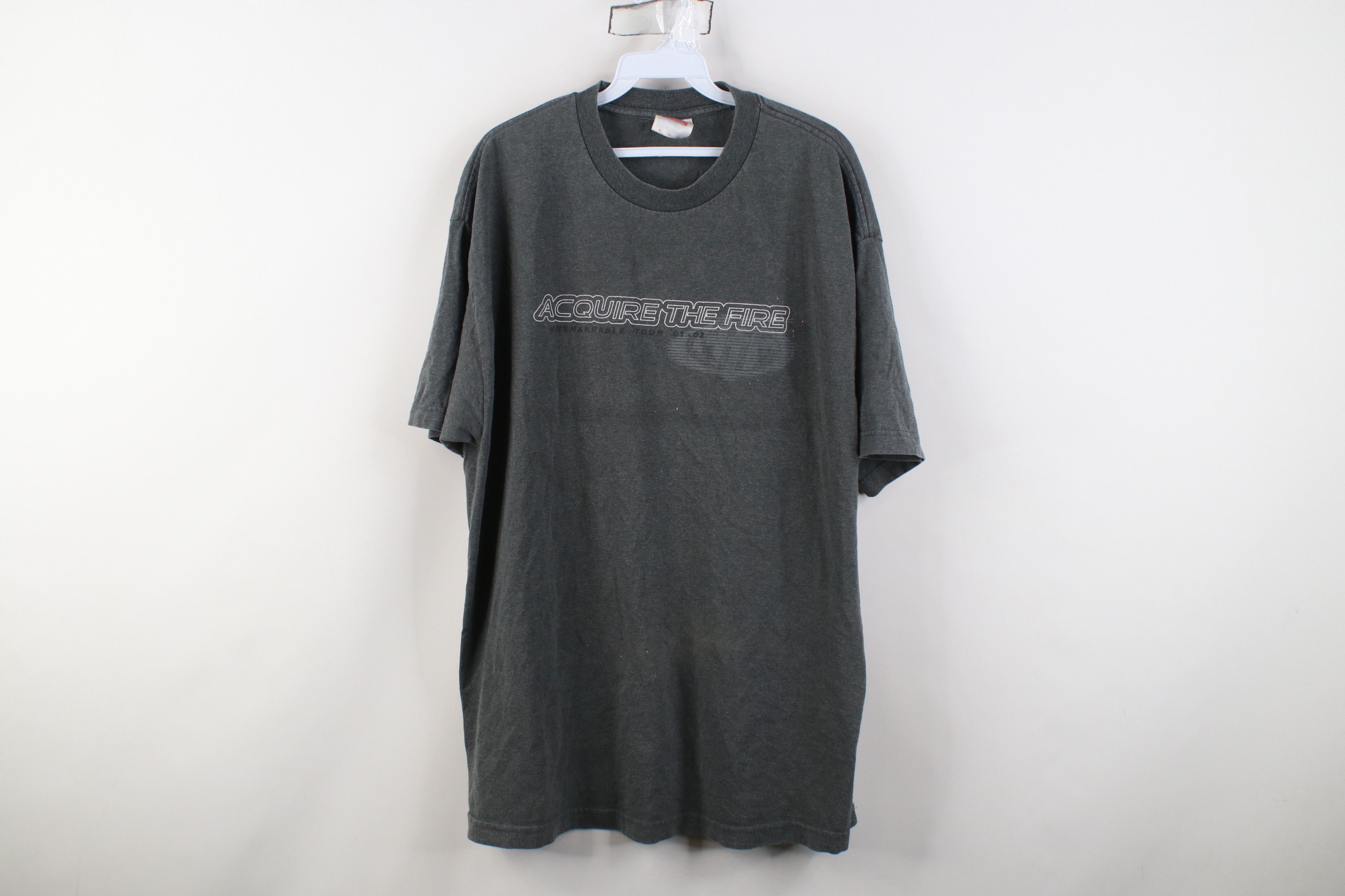 Vintage Vintage Y2K 2001 2002 Tour Fire Ministry Christian T-Shirt Size US XL / EU 56 / 4 - 1 Thumbnail