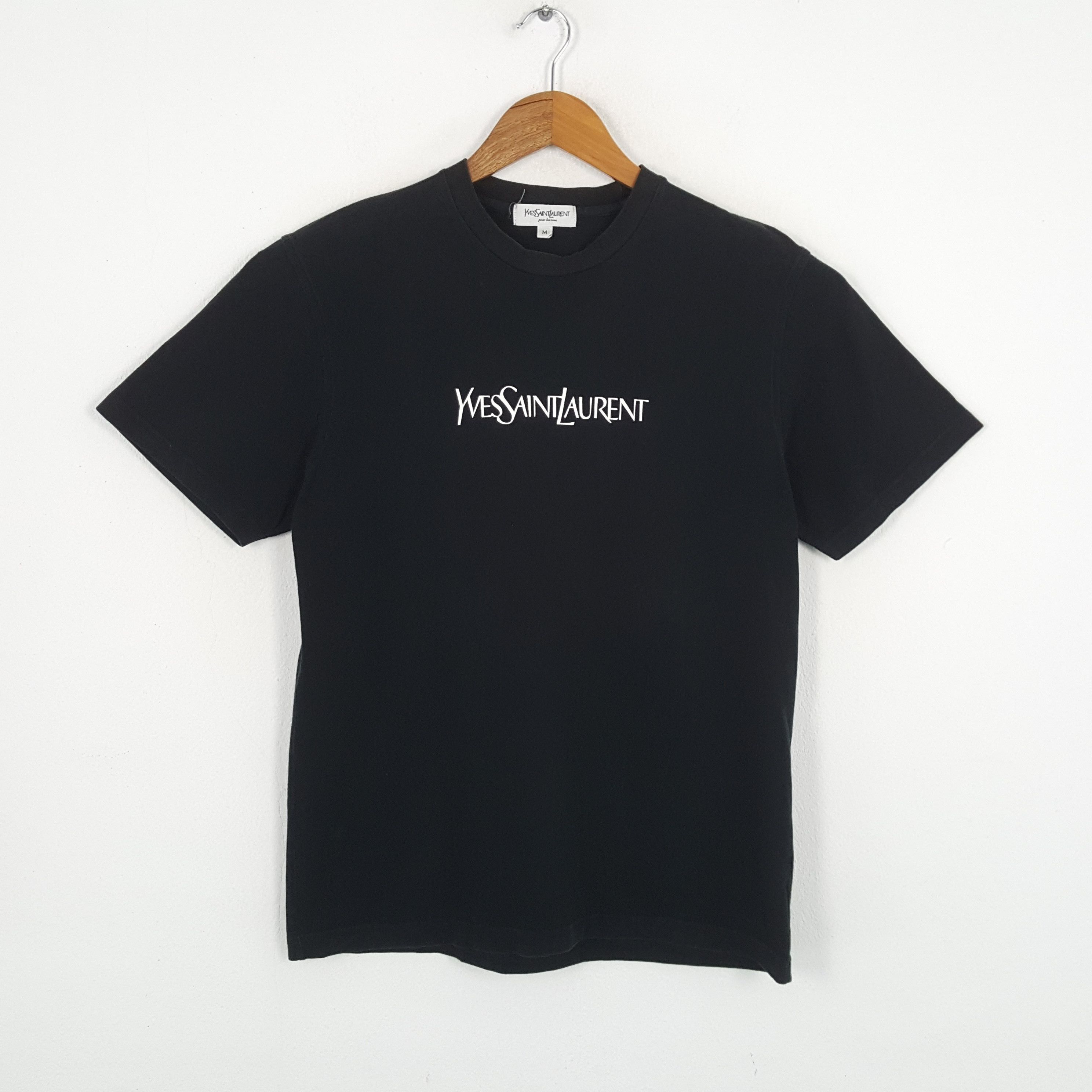Vintage × Yves Saint Laurent Vintage YVES SAINT LAURENT Italian Brand T-Shirts Size US M / EU 48-50 / 2 - 1 Thumbnail