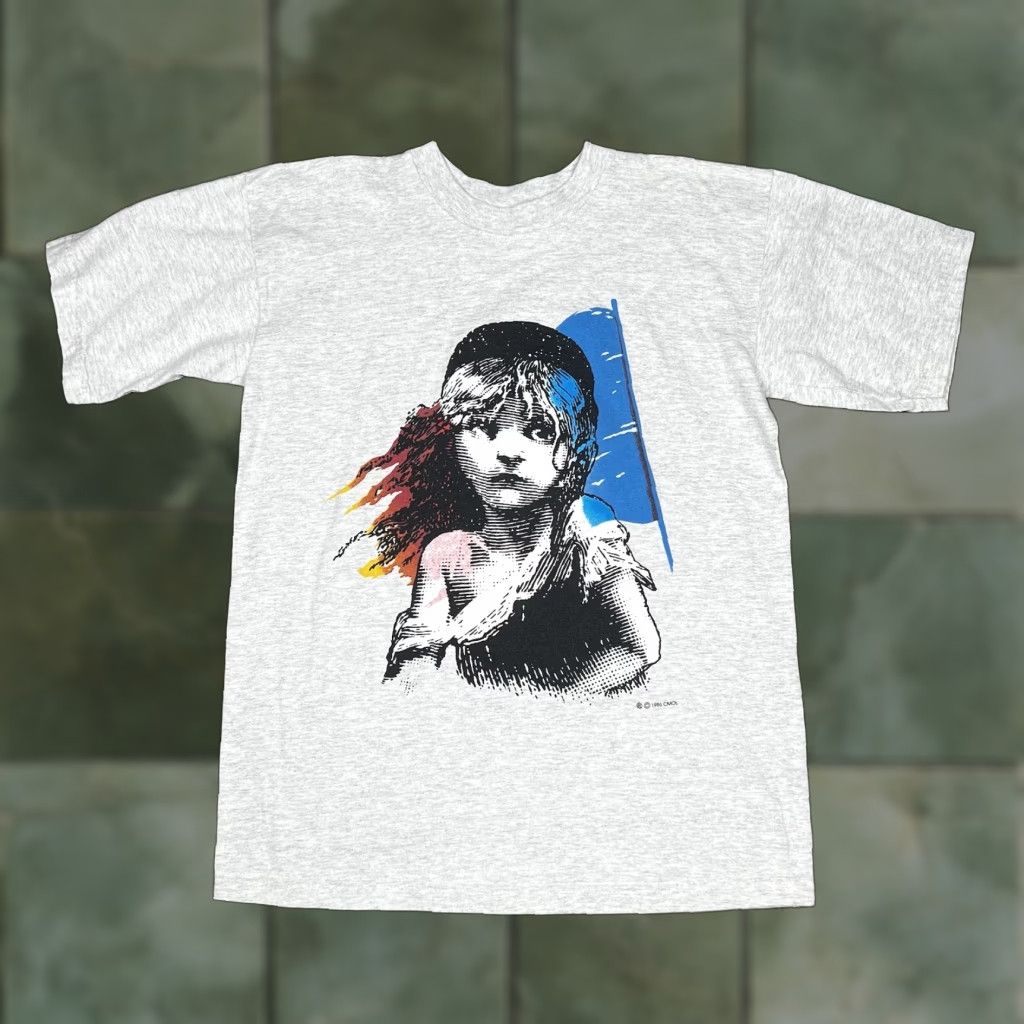 Doublet VINTAGE Les Miserables Musical Grey Double-Sided Graphic T-Shirt Medium Unisex Adults CDM Shirt Mens Girls Womens Size US M / EU 48-50 / 2 - 1 Thumbnail