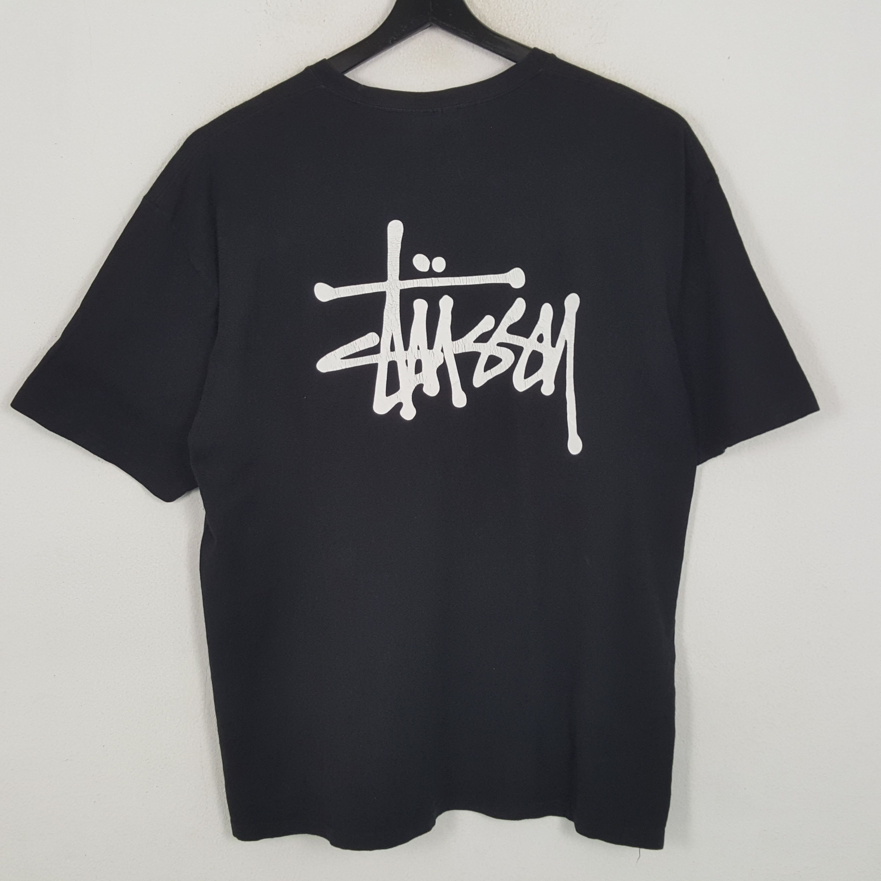 Stussy Streetwear Skater Logo Design Tshirt