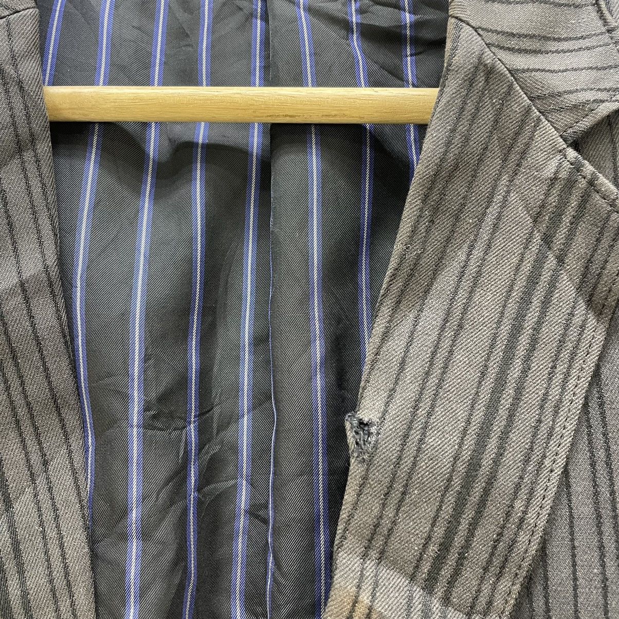 Tornado Mart × Yohji Yamamoto Japanese Brand Tornado Mart Stripe Jacket Size US M / EU 48-50 / 2 - 4 Thumbnail