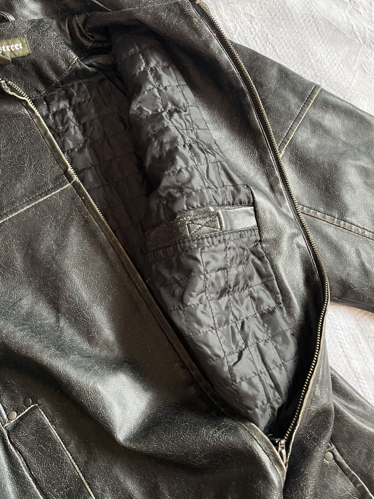 Isamu Katayama Backlash Vintage Leather Jacket Size US L / EU 52-54 / 3 - 5 Thumbnail