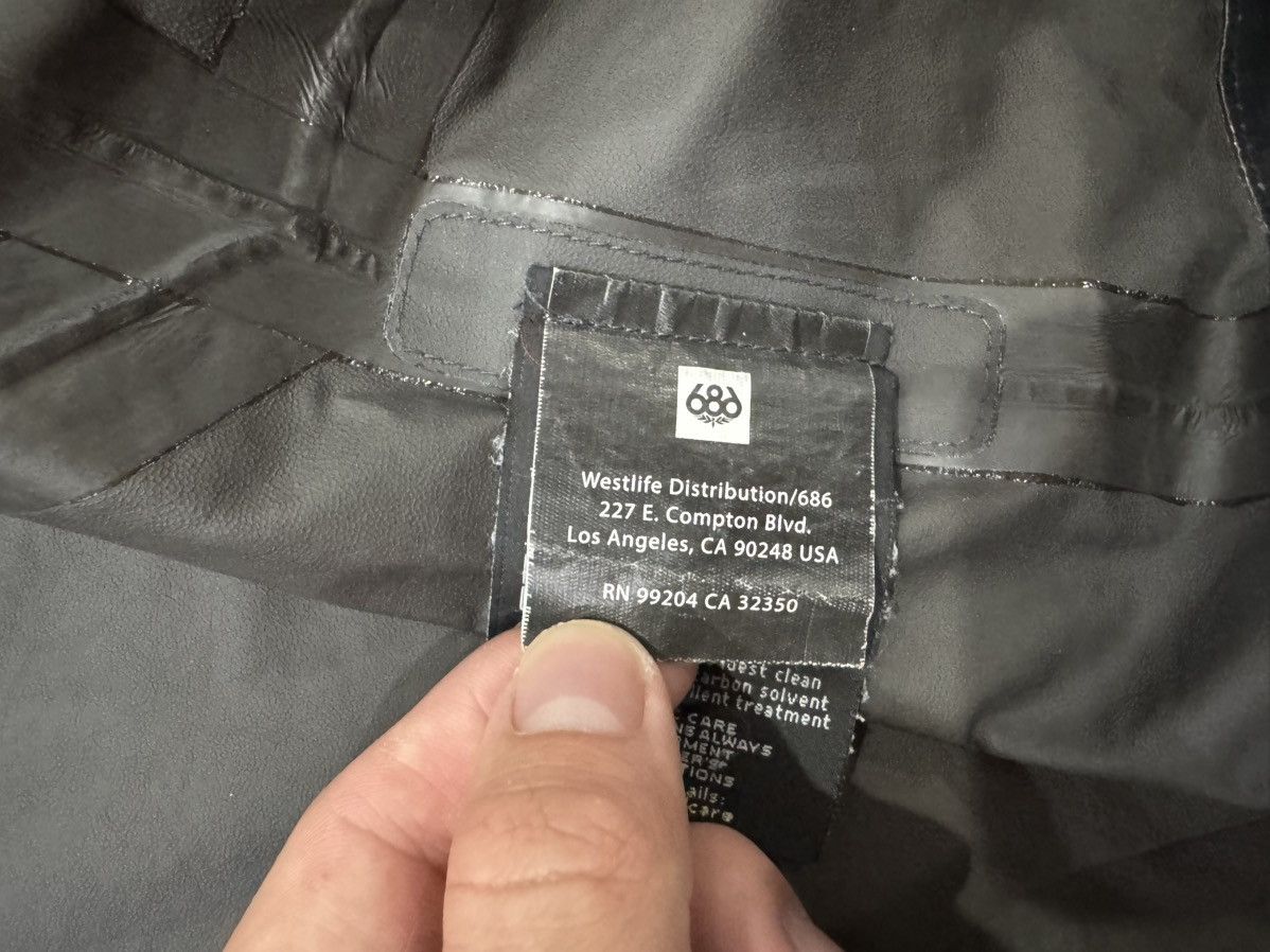 686 686 Mens Large GoreTex Unbound Black Jacket Size US L / EU 52-54 / 3 - 16 Thumbnail