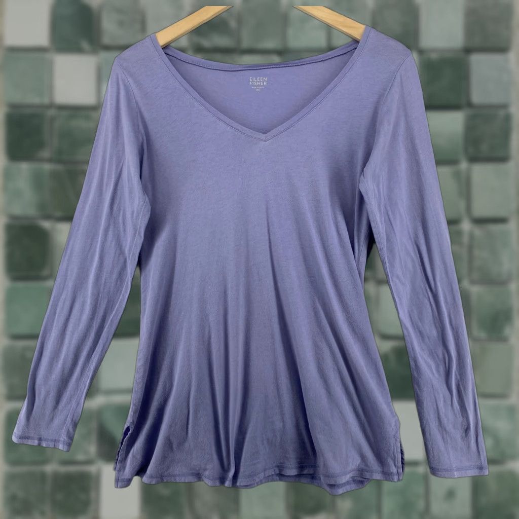 eileen fisher blue violet dress Eileen Fisher Maxi Dress main image 1