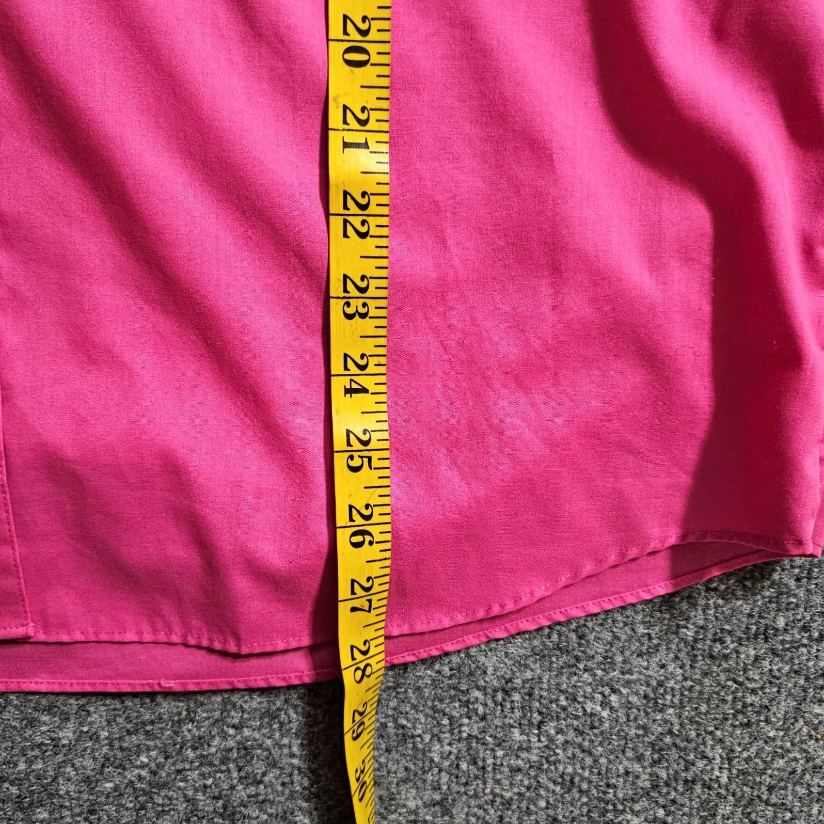 Vintage Foxcroft Top Shirt Womens 18 Pink Long Sleeve Button Wrinkle Free Career Basic XS? Size XXL / US 16-18 / IT 52-54 - 6 Thumbnail