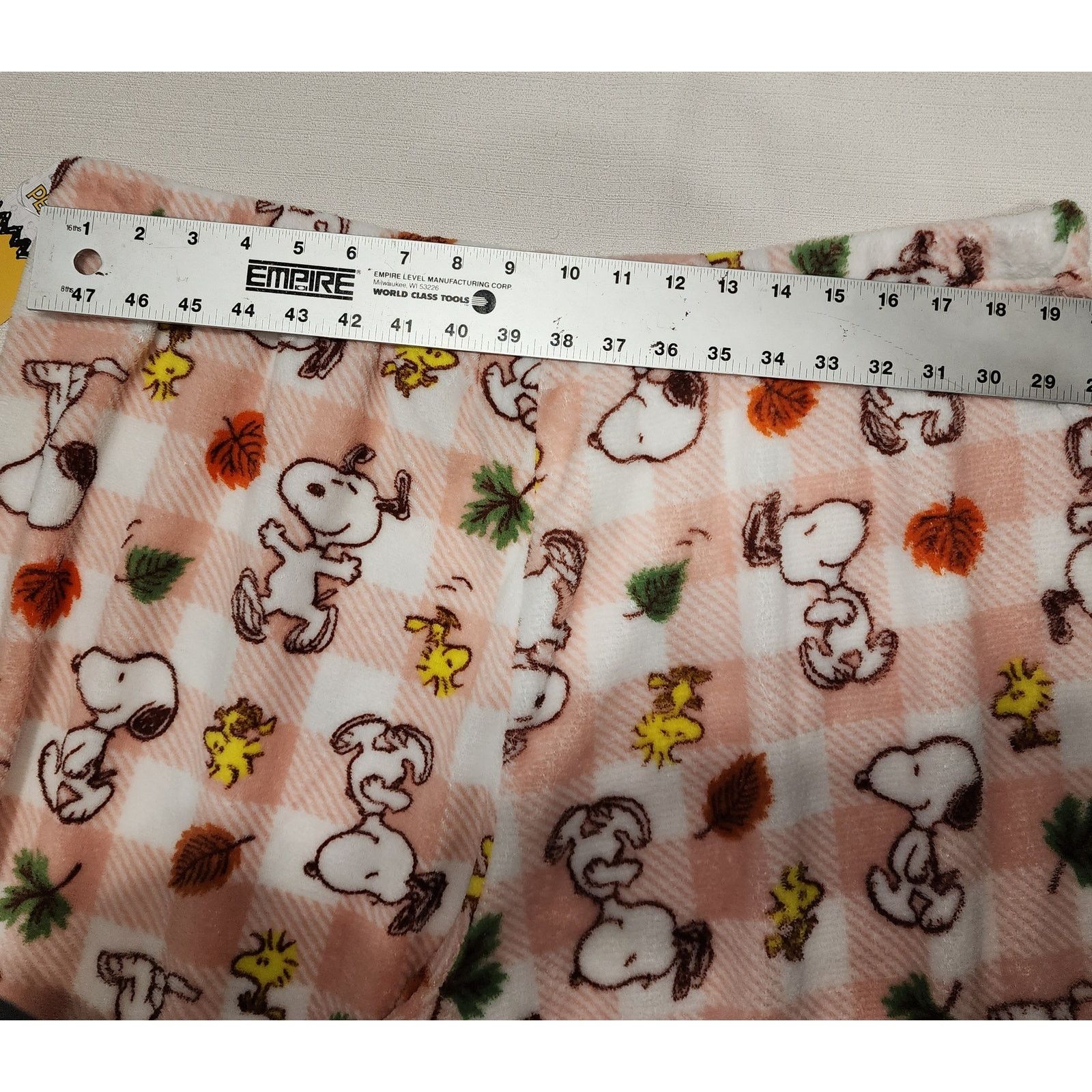 Peanuts Snoopy and Woodstock Fall pajamas women's 2X Size 36" / US 14 / IT 50 - 7 Thumbnail