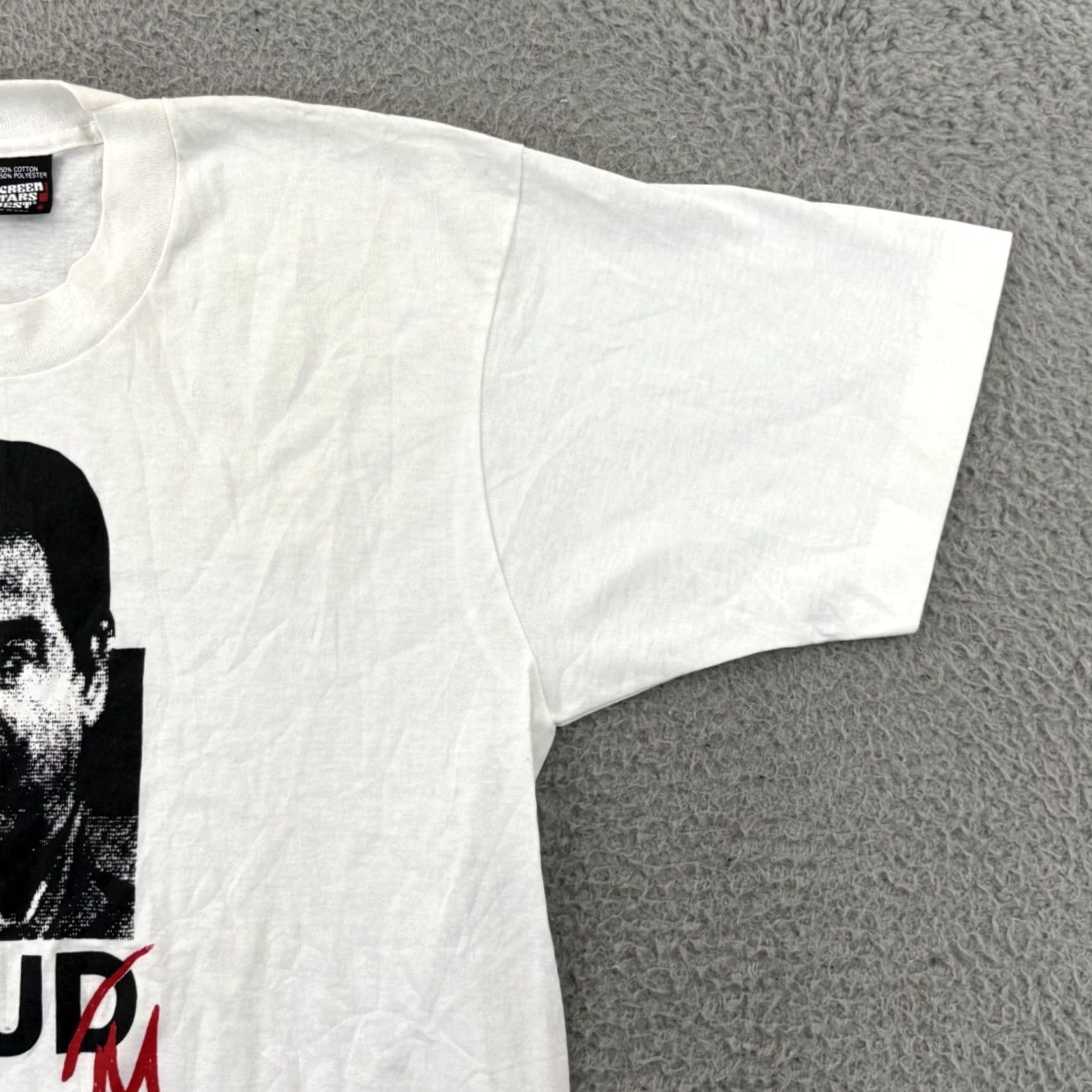 Vintage VINTAGE Saddam Hussein Shirt Mens Large White 90s Short Sleeve Iraq Desert Storm Shirt Mens Large White 90s Short Sleeve Iraq Desert Storm Size US L / EU 52-54 / 3 - 5 Thumbnail