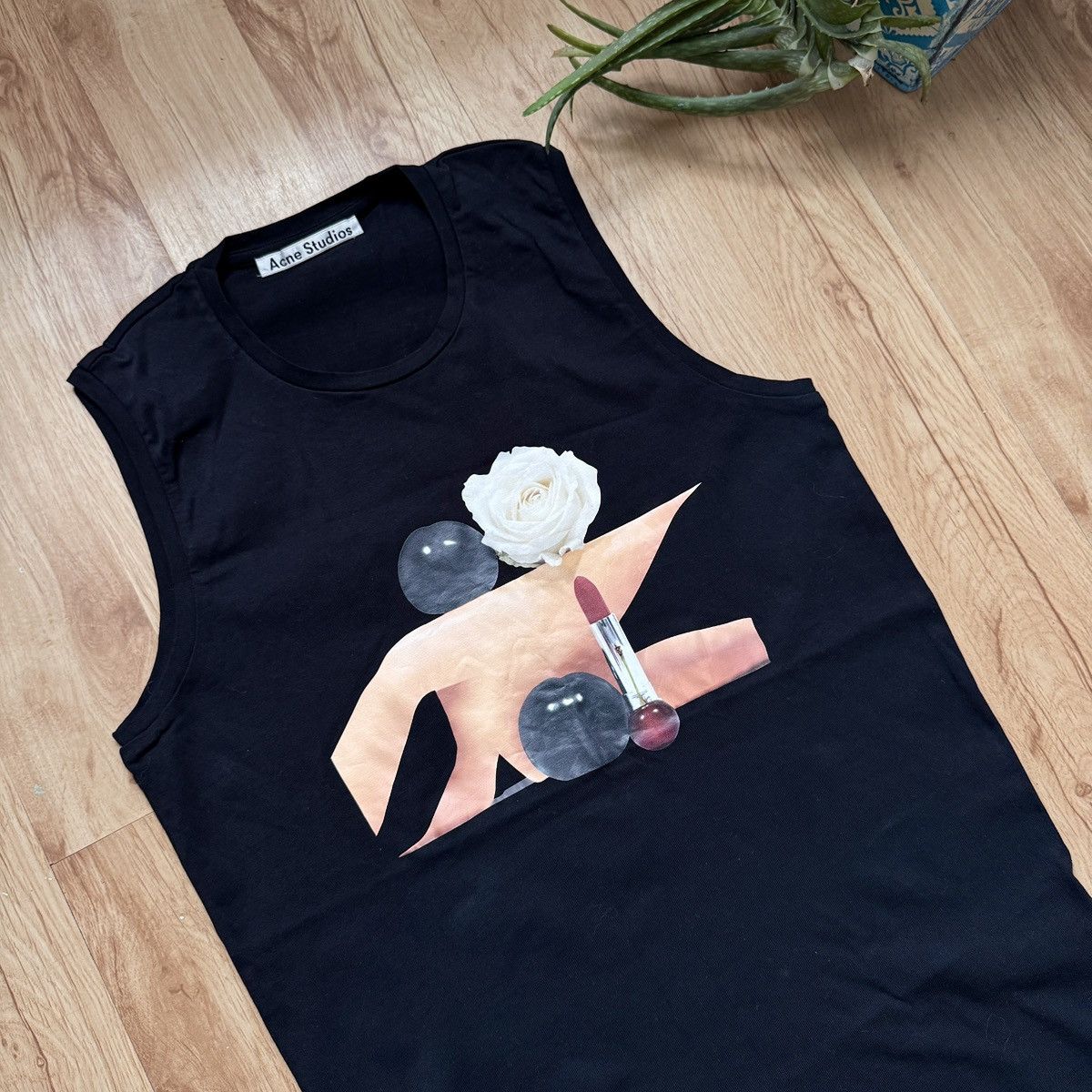 Acne Studios Acne Studios Bye B Blur SS15 Sleeves Shirt Tank Top Size US S / EU 44-46 / 1 - 3 Thumbnail