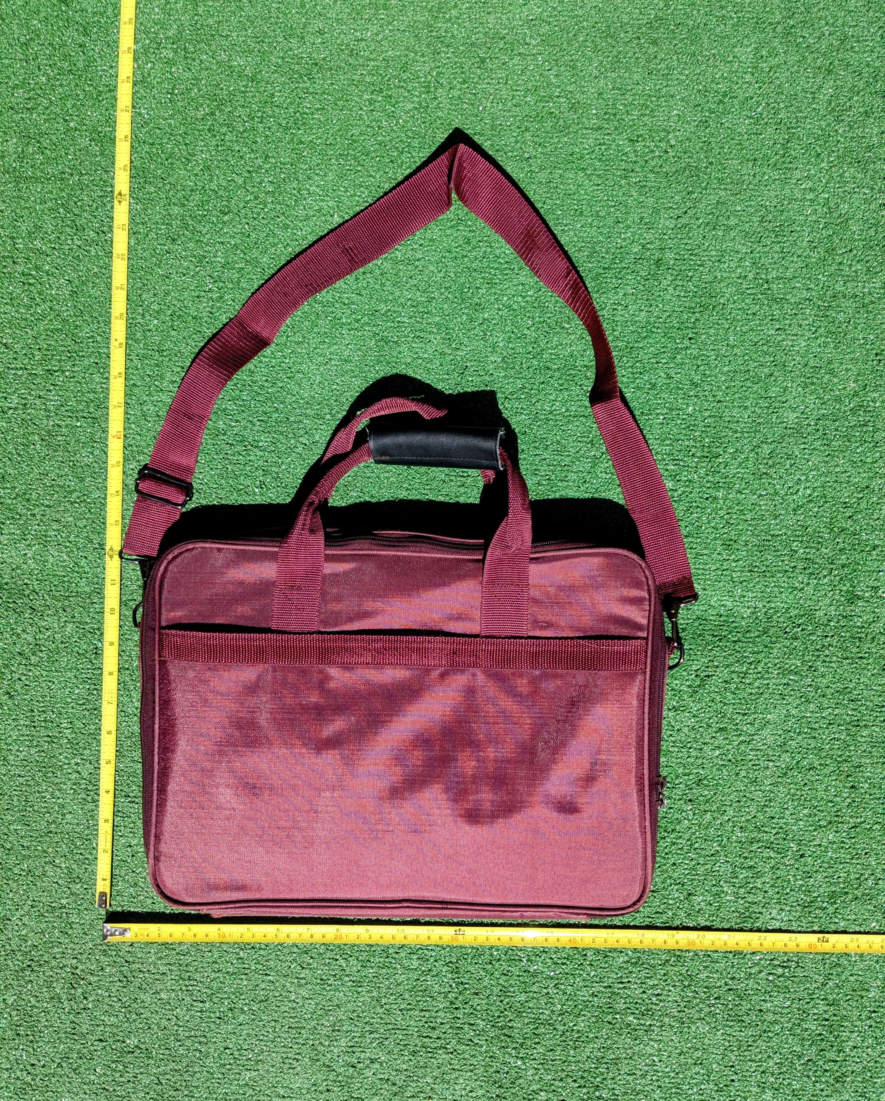 Vintage Messenger Carry Case Computer Laptop Shoulder Strap Bag Size ONE SIZE - 8 Thumbnail