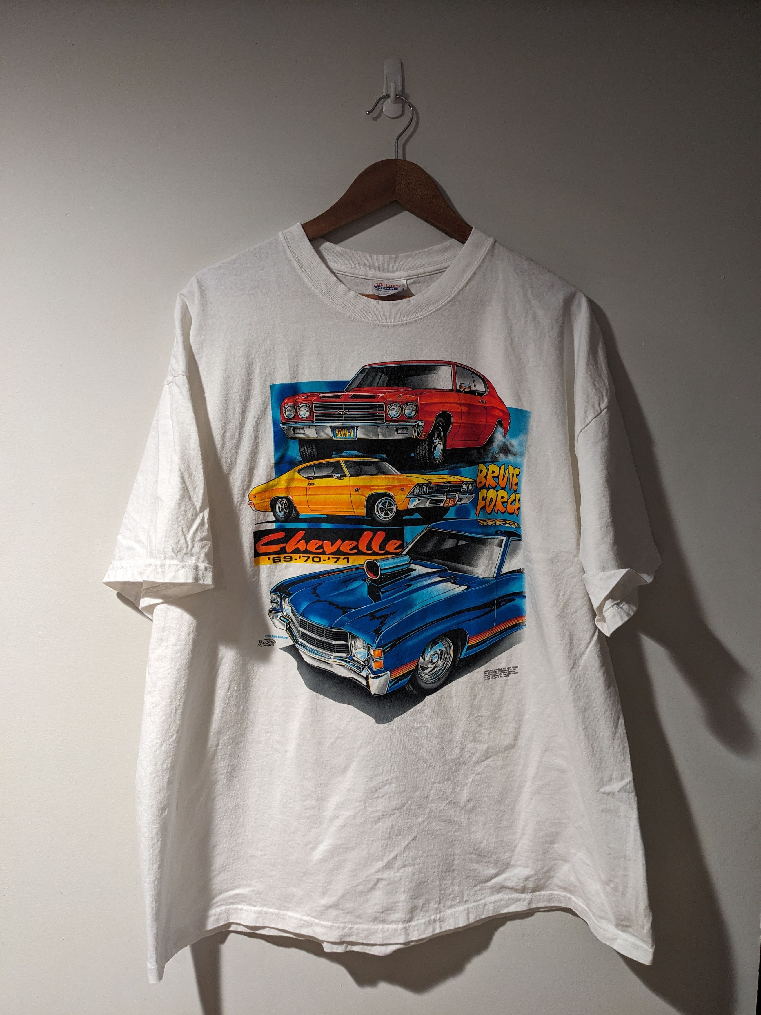 Chase Authentics × NASCAR × Vintage Vintage Chevelle Speedway Nascar Chase Authentic XXL T-Shirt Size US XXL / EU 58 / 5 - 1 Thumbnail