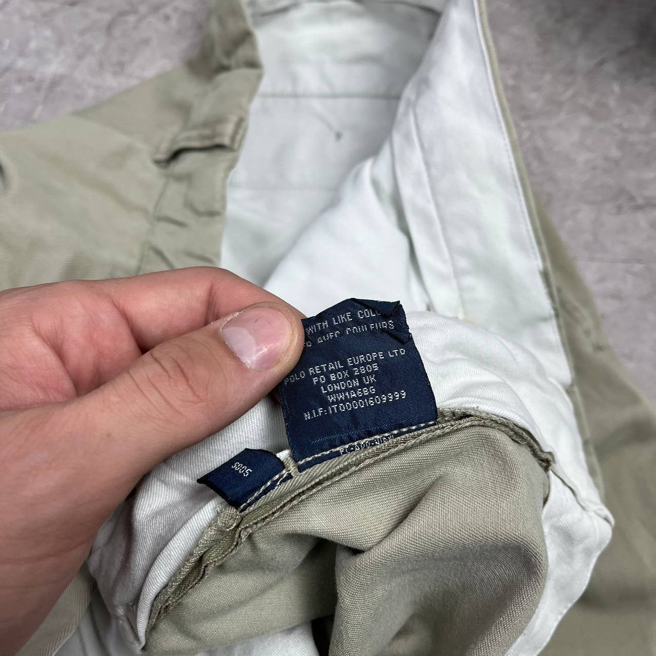 Polo Ralph Lauren Vintage 90s Polo Ralph Lauren Chino Philip Pants Size US 33 - 5 Thumbnail