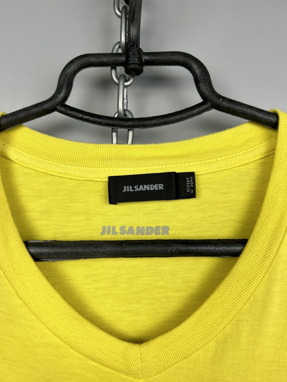 Jil Sander Jil Sander V neck T shirt Size US L / EU 52-54 / 3 - 3 Thumbnail