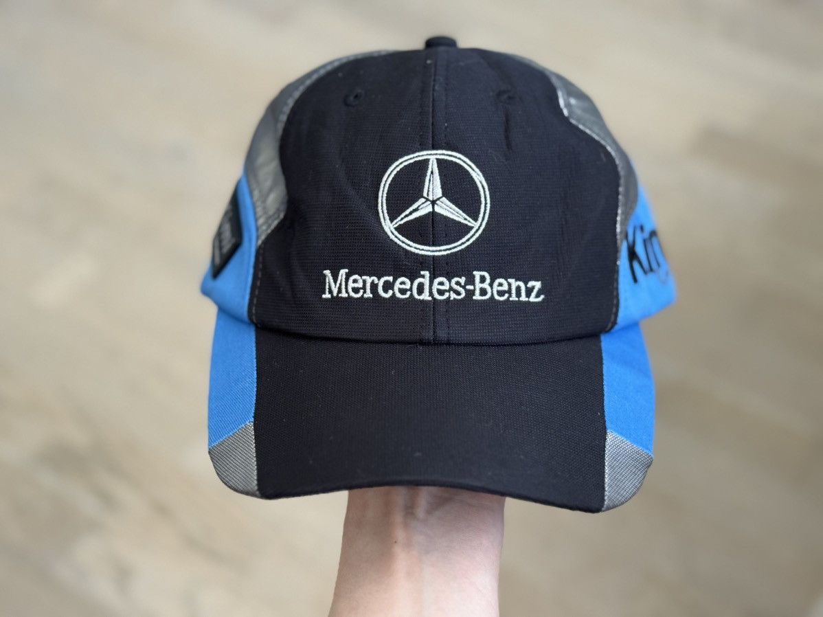 Mercedes-Benz MERCEDES Kimi Raikkonen Cap black big logo Hat 90s F1 Size ONE SIZE - 2 Thumbnail