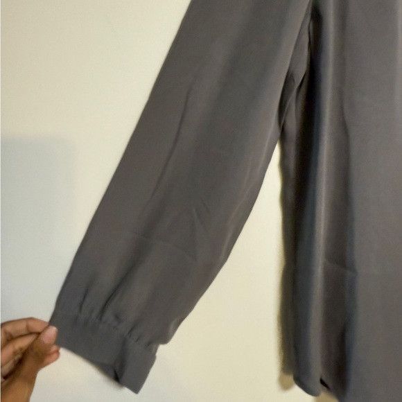 Joie Joie Women’s Gray Long Sleeve Blouse Size S Size S / US 4 / IT 40 - 3 Thumbnail