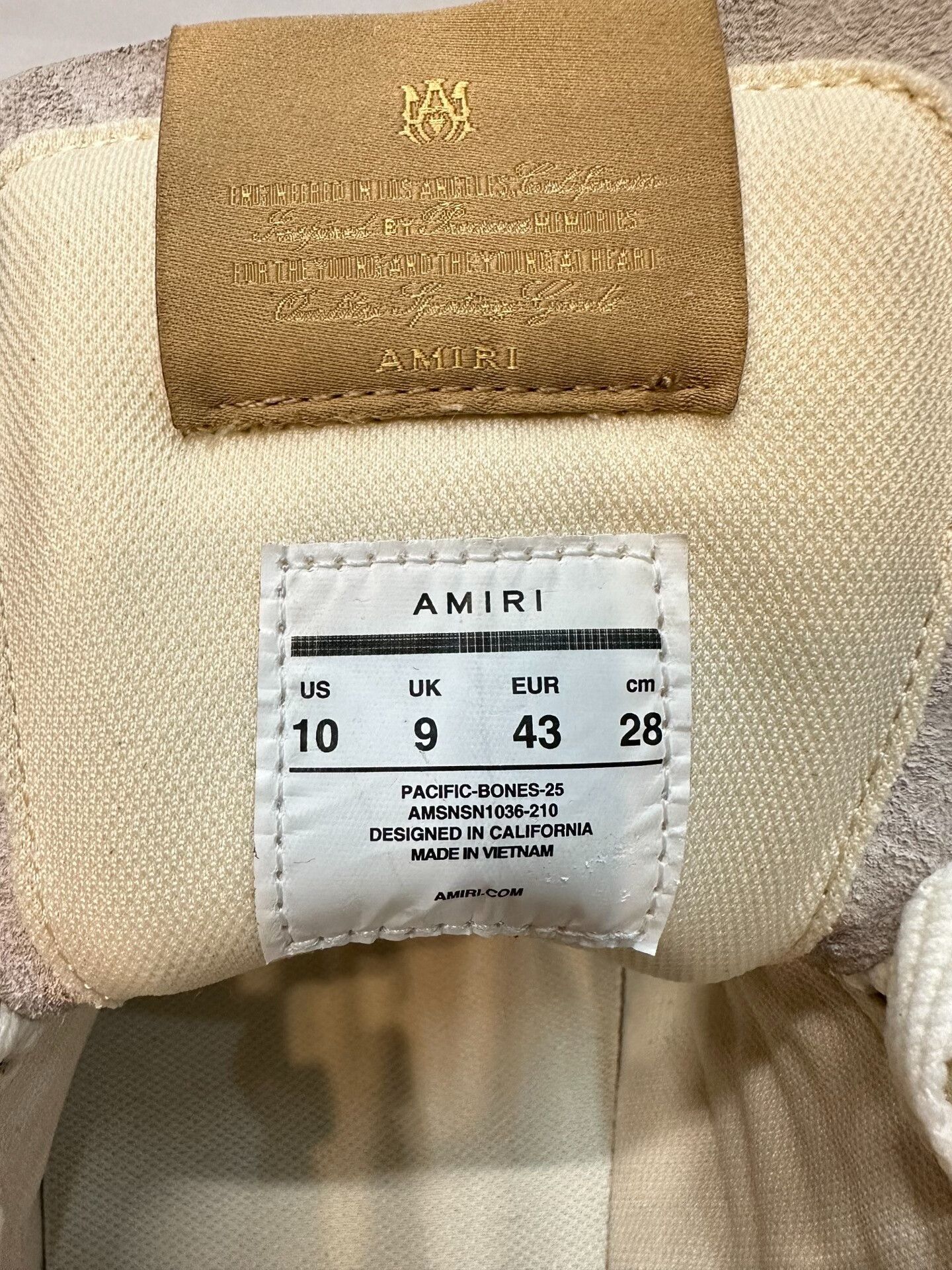 Amiri amiri casual shoes with leather upper Size US 8 / EU 41 - 5 Thumbnail