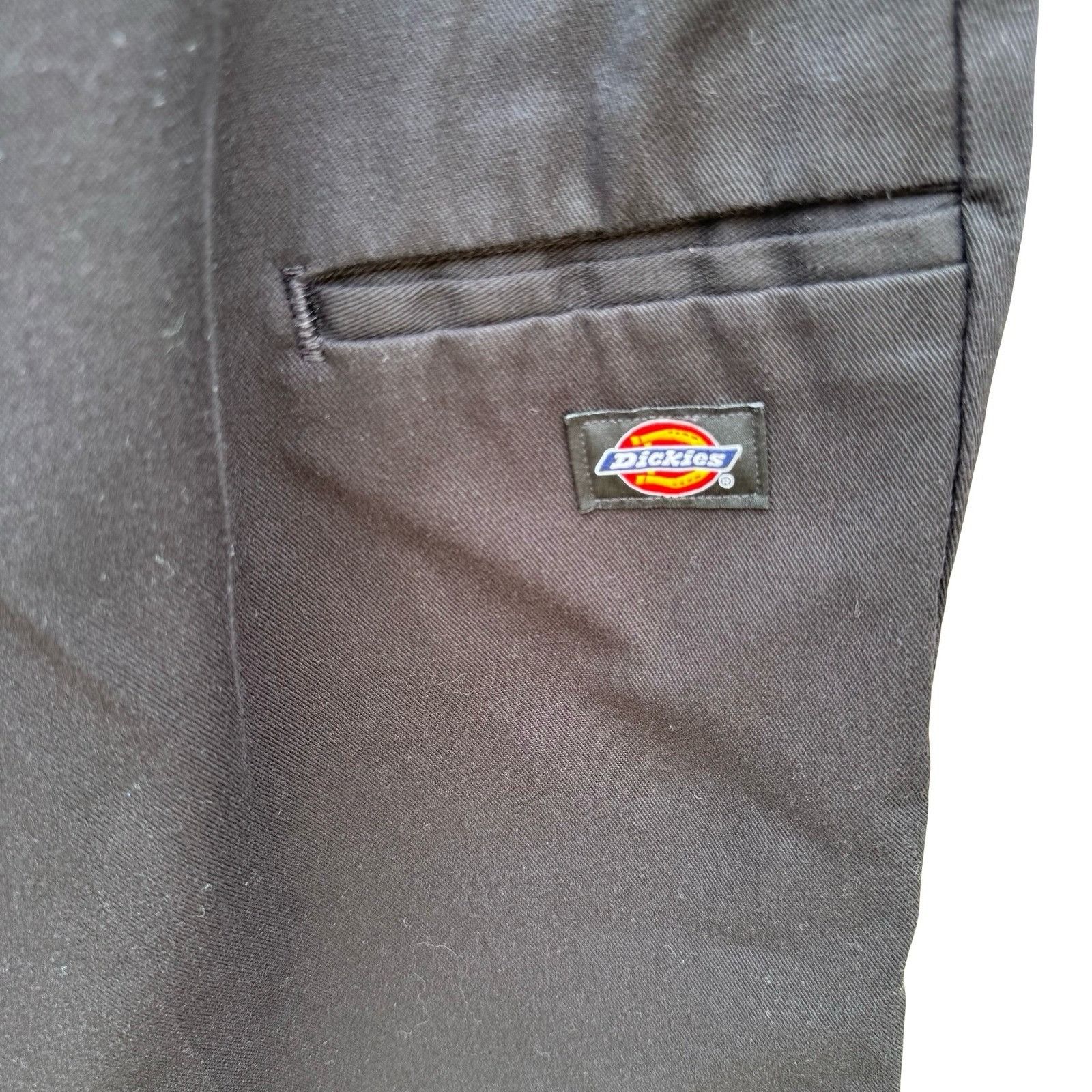 Dickies Dickies Mens Loose Fit Double Knee Work Pants Black Straight Size US 42 / EU 58 - 10 Thumbnail