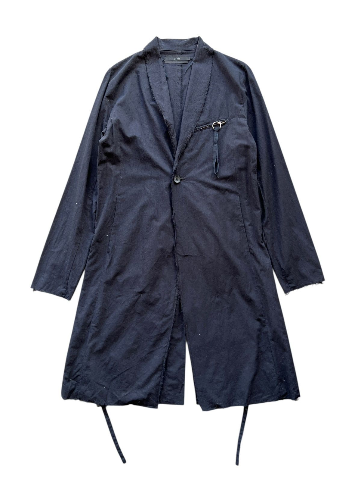 AKM Ask Yy ACotton Shirt Long Coat Made In Japan - Size M Size US M / EU 48-50 / 2 - 2 Thumbnail