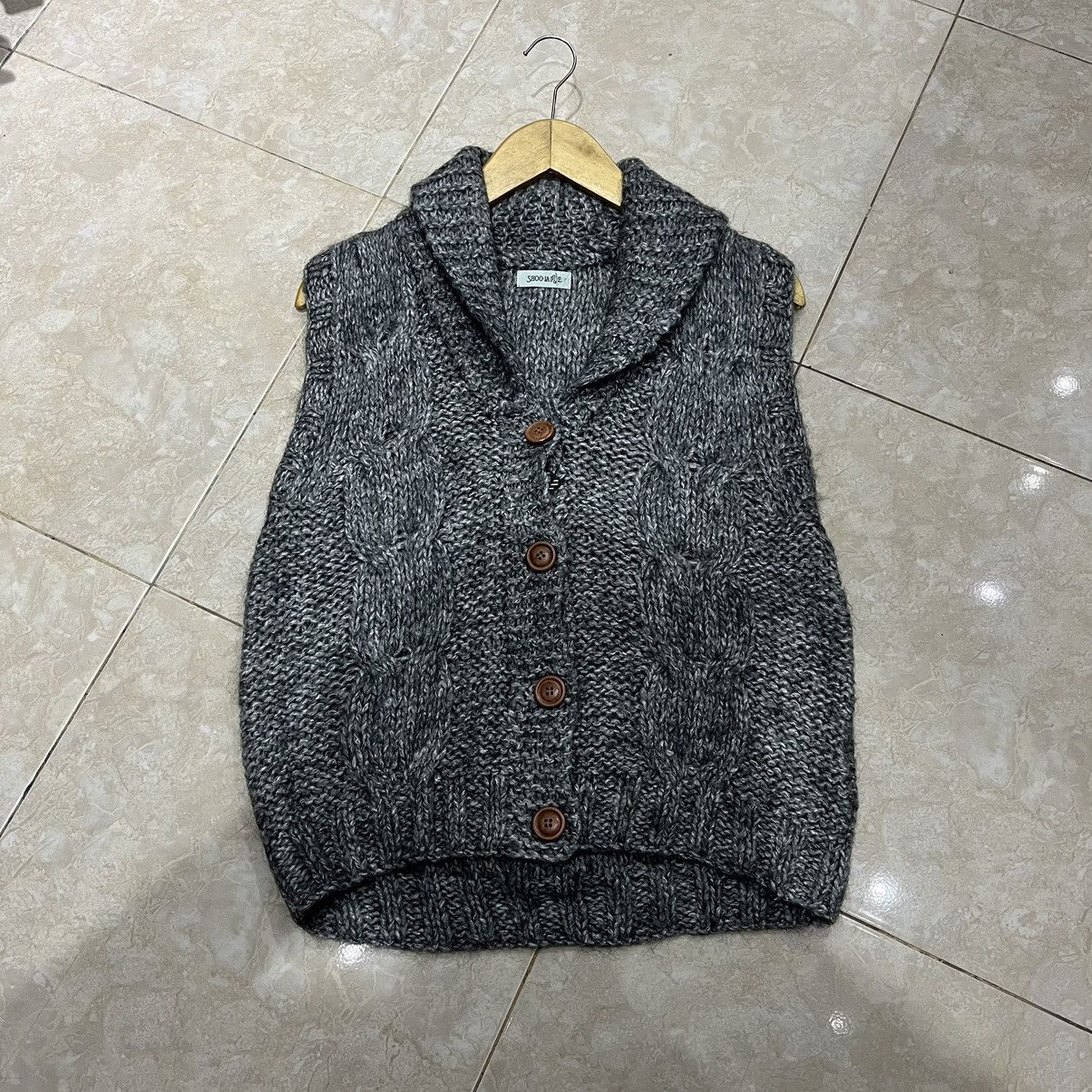 Japanese Brand Vest Knit SHOOLARUE Japanesebrand Size M / US 6-8 / IT 42-44 - 1 Thumbnail