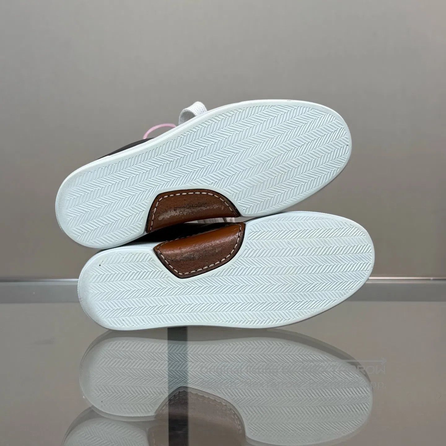 Ermenegildo Zegna Ermenegildo Zegna Graduated patchwork shoe Size US 7 / EU 40 - 7 Thumbnail