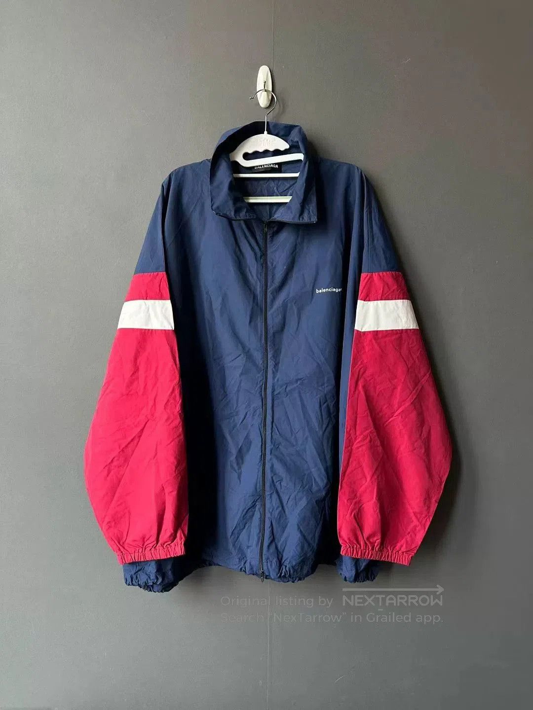 Balenciaga balenciaga color block windbreaker jacket. Size US XXL / EU 58 / 5 - 1 Thumbnail